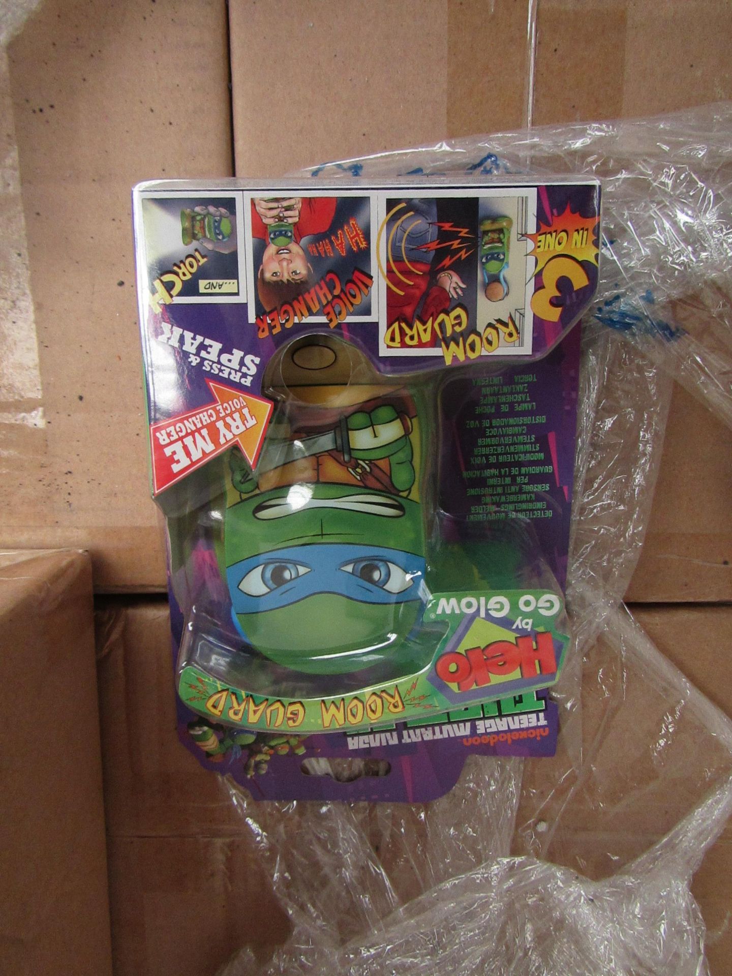 6x Teenage Mutant Ninja Turtles night light- Room Guard - New & Packaged.