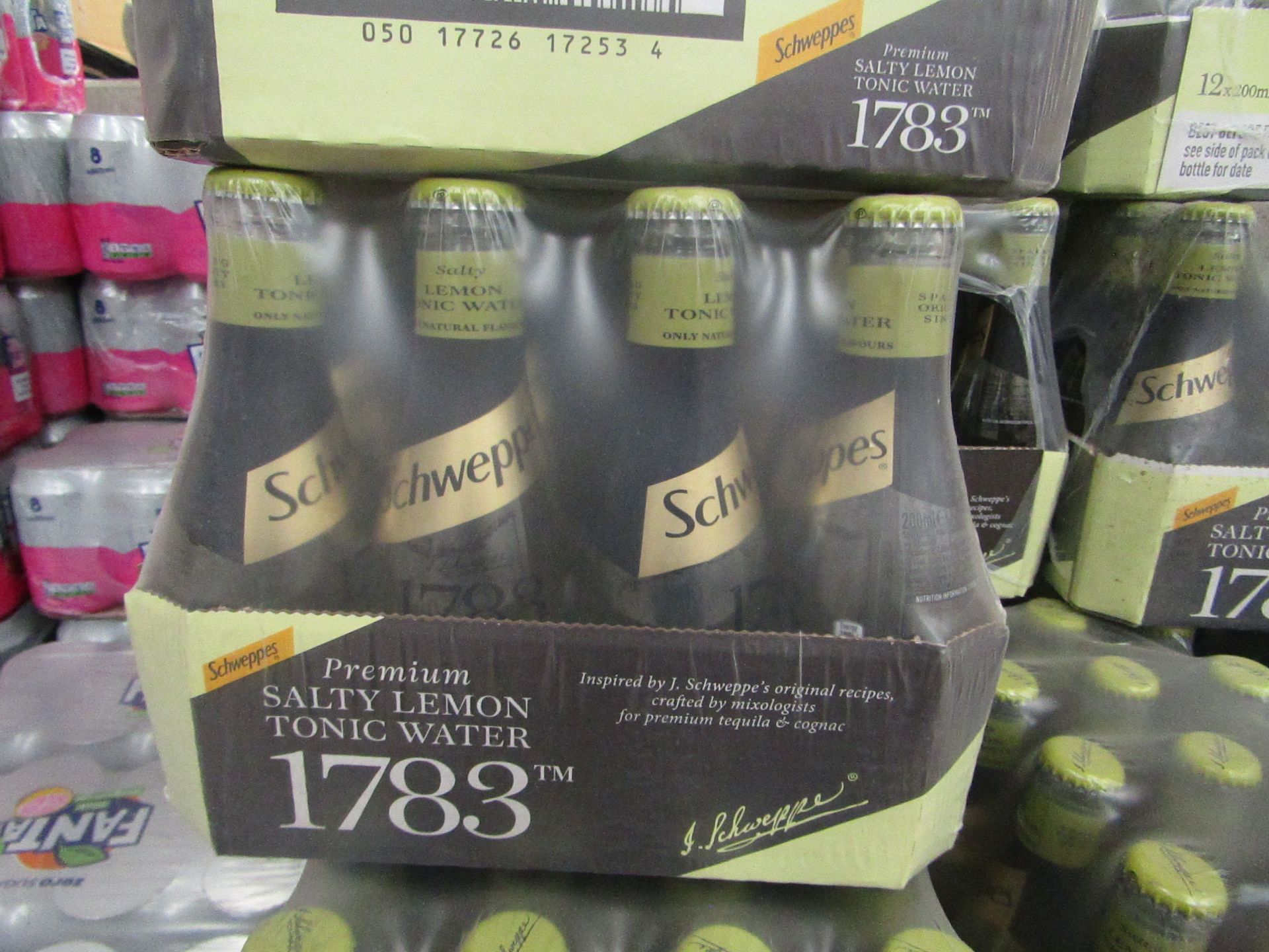 2x 12 Pack of Schweppes - Salty Lemmon Tonic Water - 200ml - BBD 31-08-20 - Unused & Packaged.