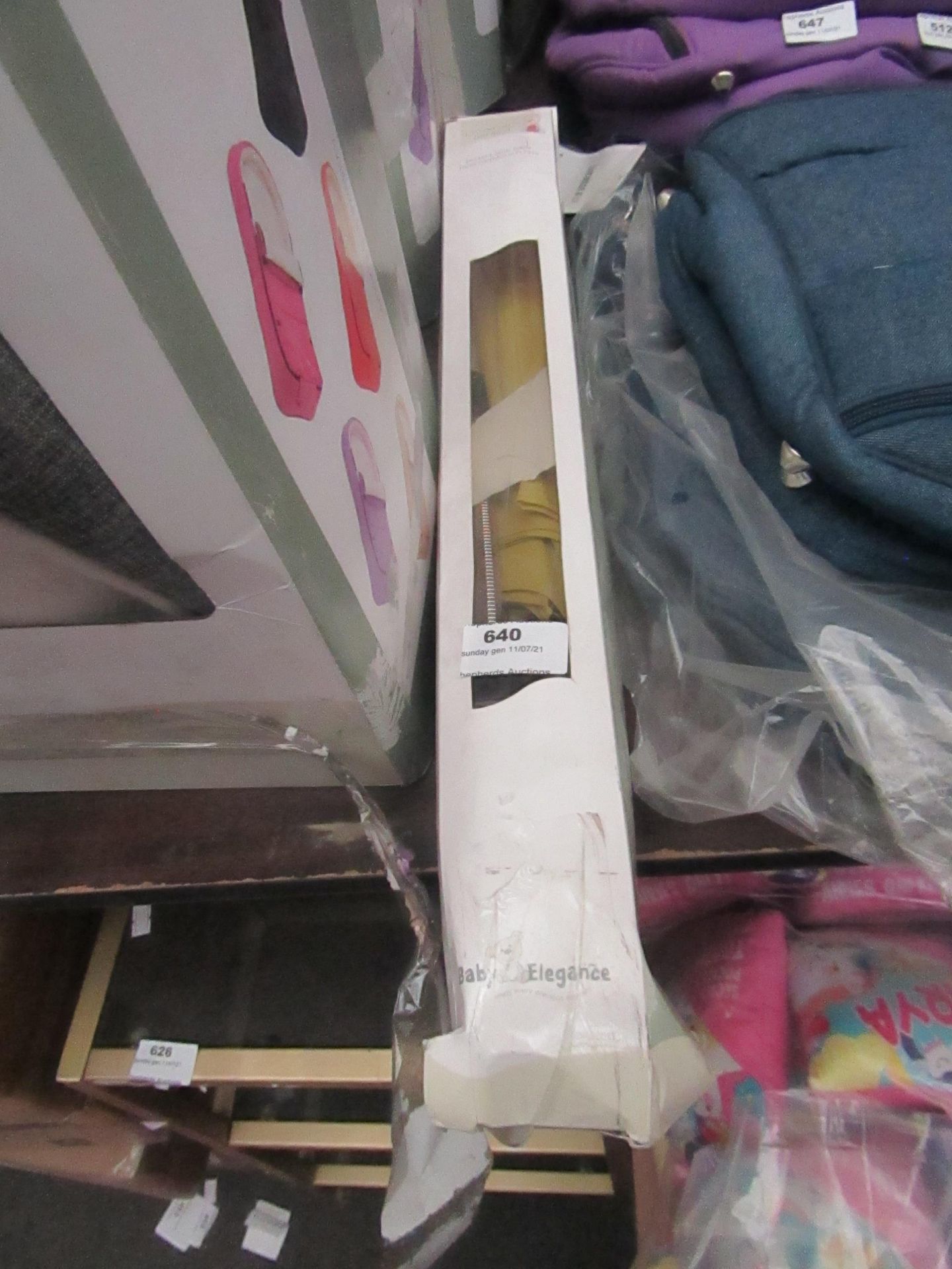 Baby Elegance universal parasol, unchecked and boxed.
