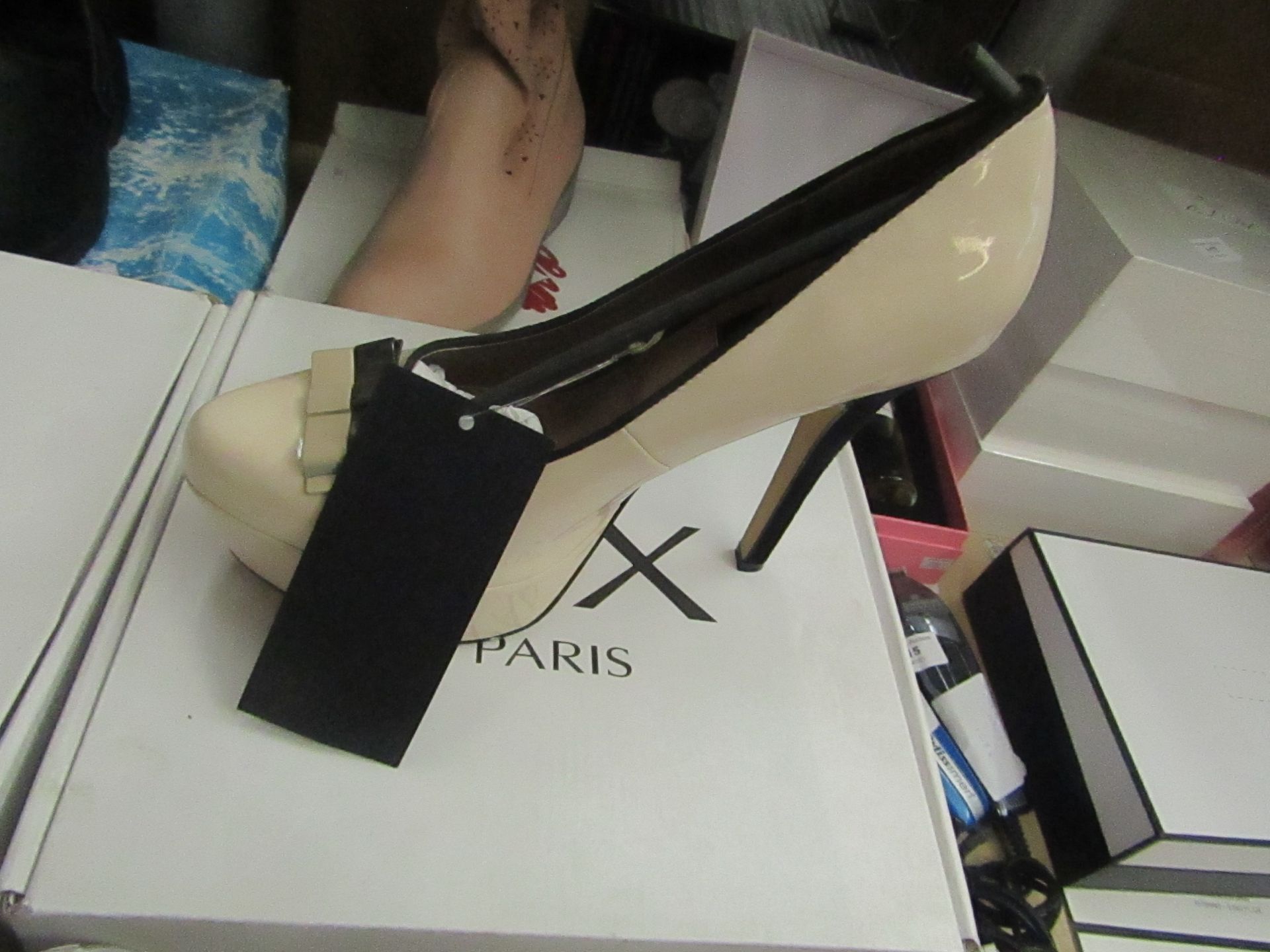 AX Paris - Biege High Heels - Size 7 - Unused & Boxed.