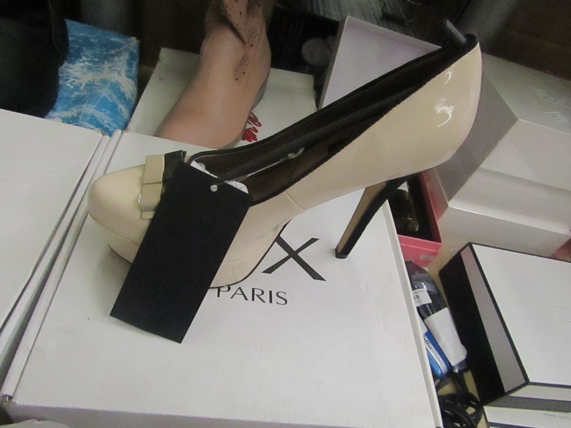 AX Paris - Biege High Heels - Size 7 - Unused & Boxed.