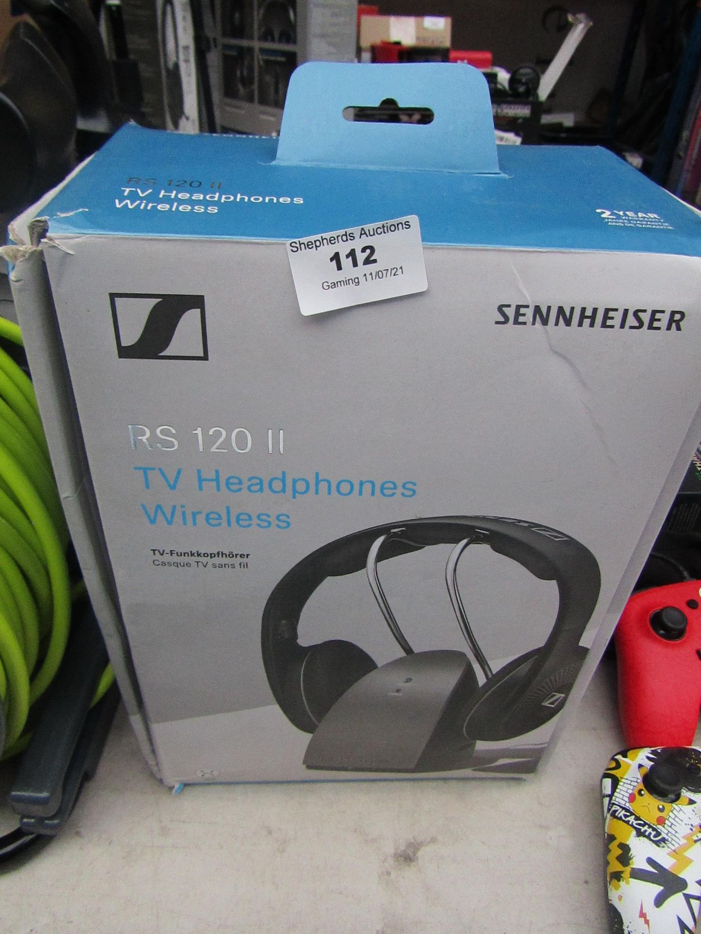 Sennheiser RS120-II Wireless headphones - Unchecked & Boxed - RRP £99