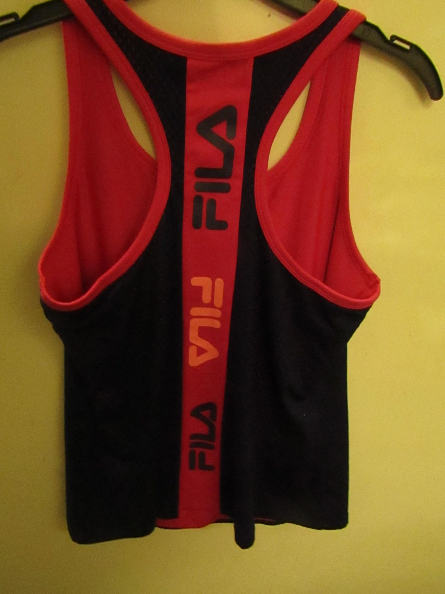 Fila Ladies Overlay Mesh Tank ( Becky Tank ) Size S New No Tags