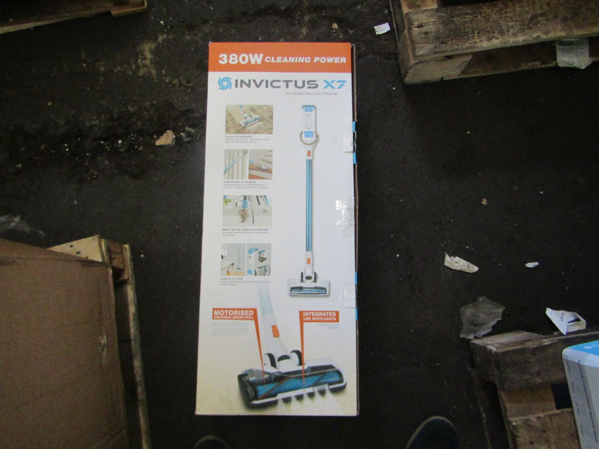 1x Invictus X7 Cordless Hoover - Unchecked & Boxed - RRP £400