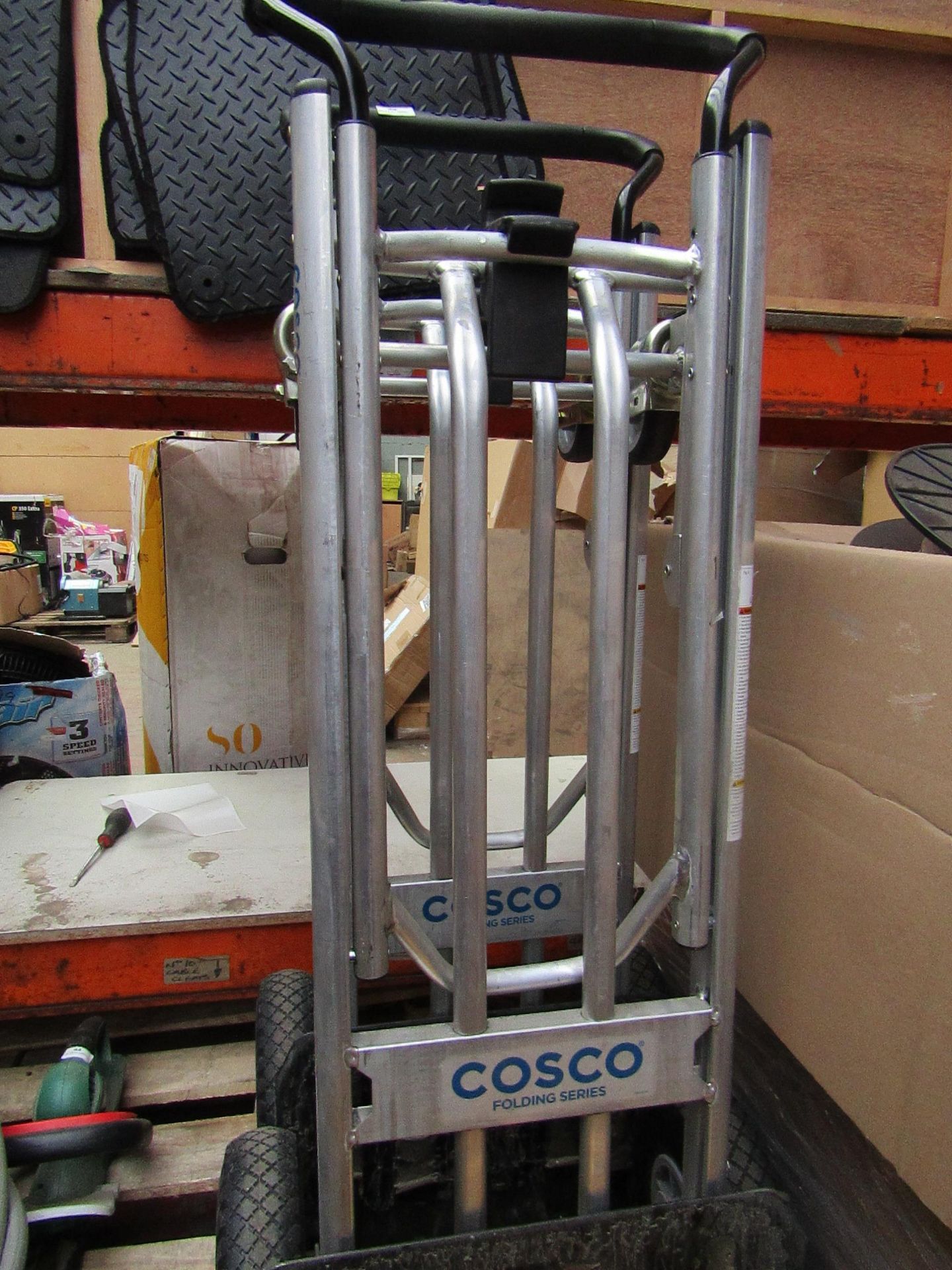 Cosco - Folding Series Hand truck - ( S.W.L 350kg ) - Used Condition, Still Very Usable, No