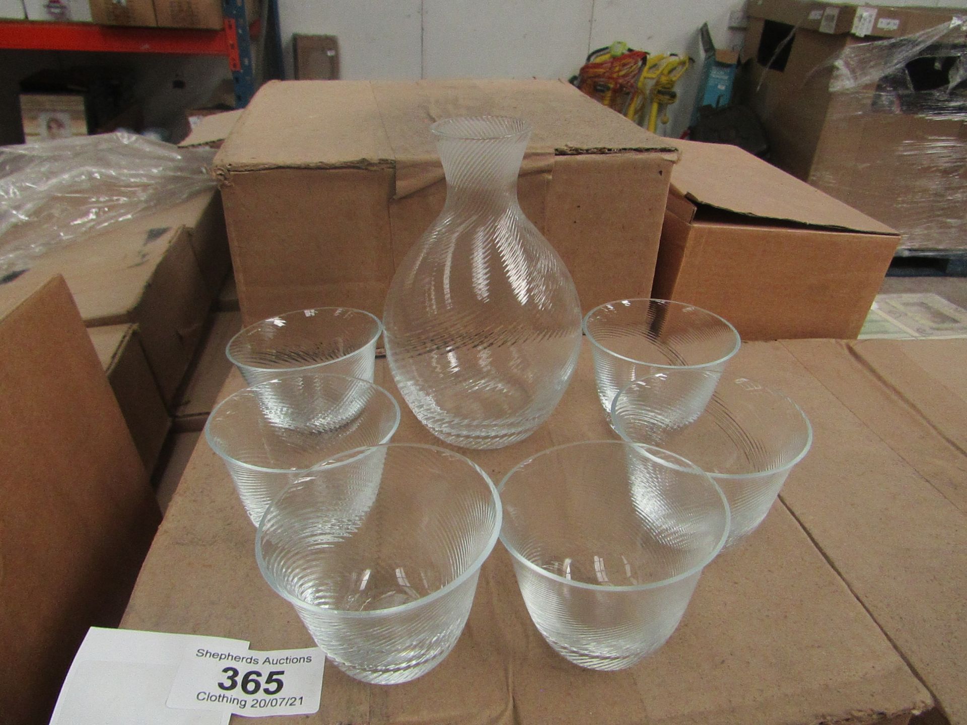 6 x Tornado - 7 Piece Shot Glass Sets - All New & Boxed.