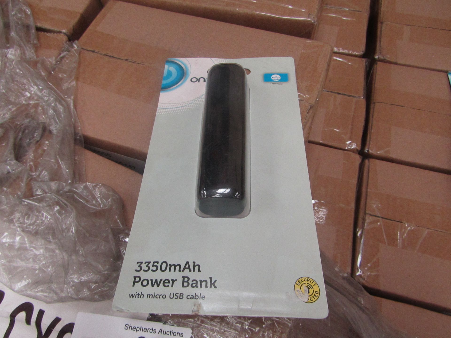 | 4 x | BOXES OF 4 PER BOX ONN 3350mAh POWER BANKS | NEW & BOXED | NO ONLINE RESALE | SKU