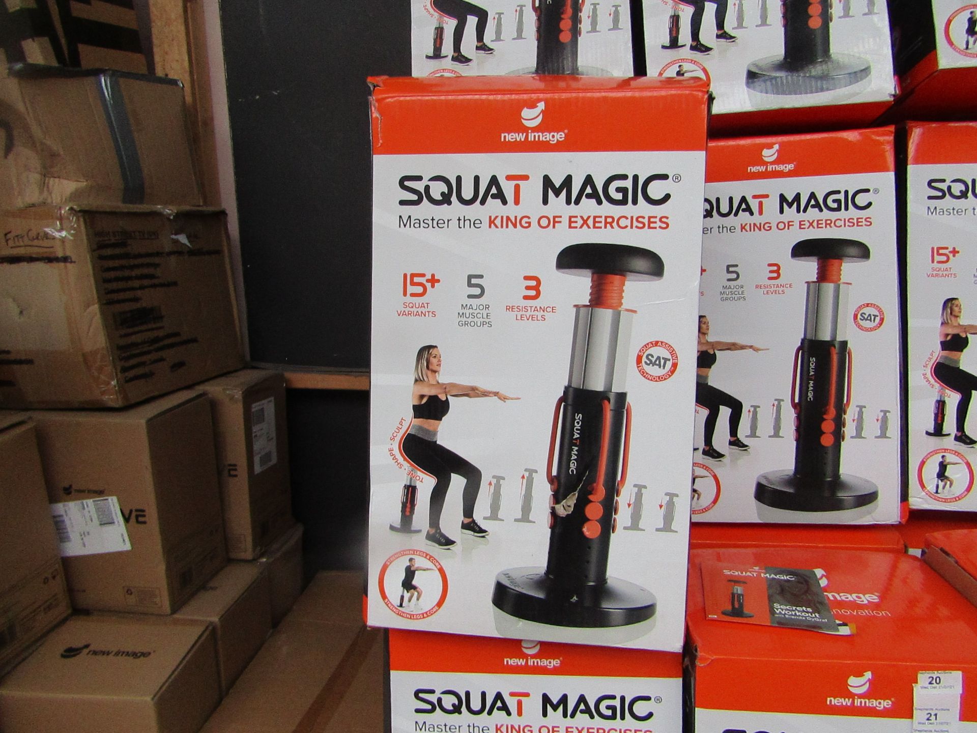 | 1X | NEW IMAGE SQUAT MAGIC | UNCHECKED AND BOXED | NO ONLINE RE-SALE | SKU C5060191467513 | RRP £