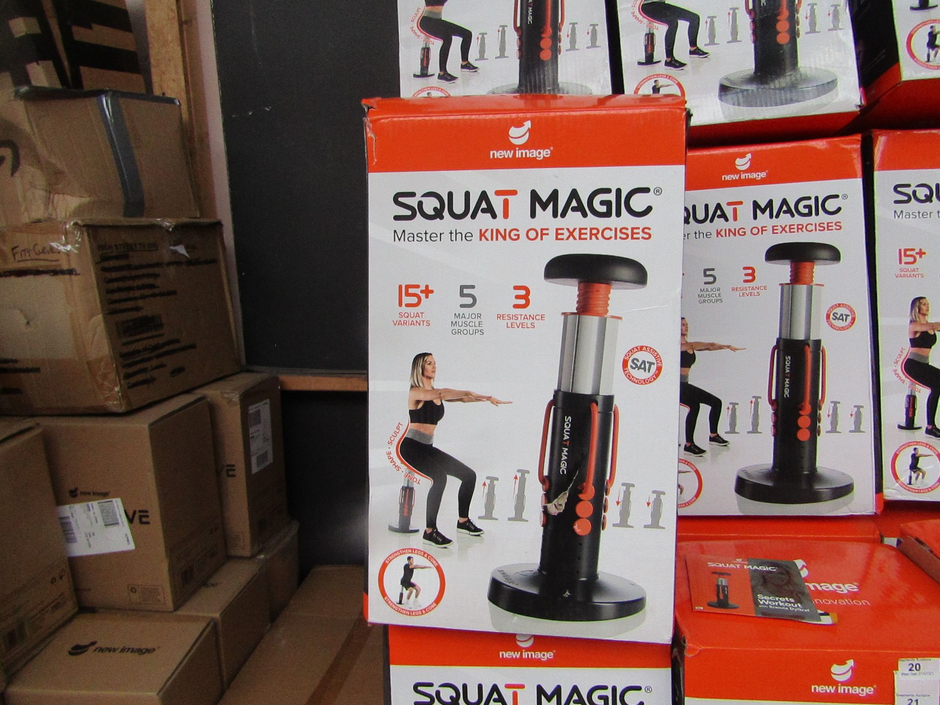 | 1X | NEW IMAGE SQUAT MAGIC | UNCHECKED AND BOXED | NO ONLINE RE-SALE | SKU C5060191467513 | RRP £