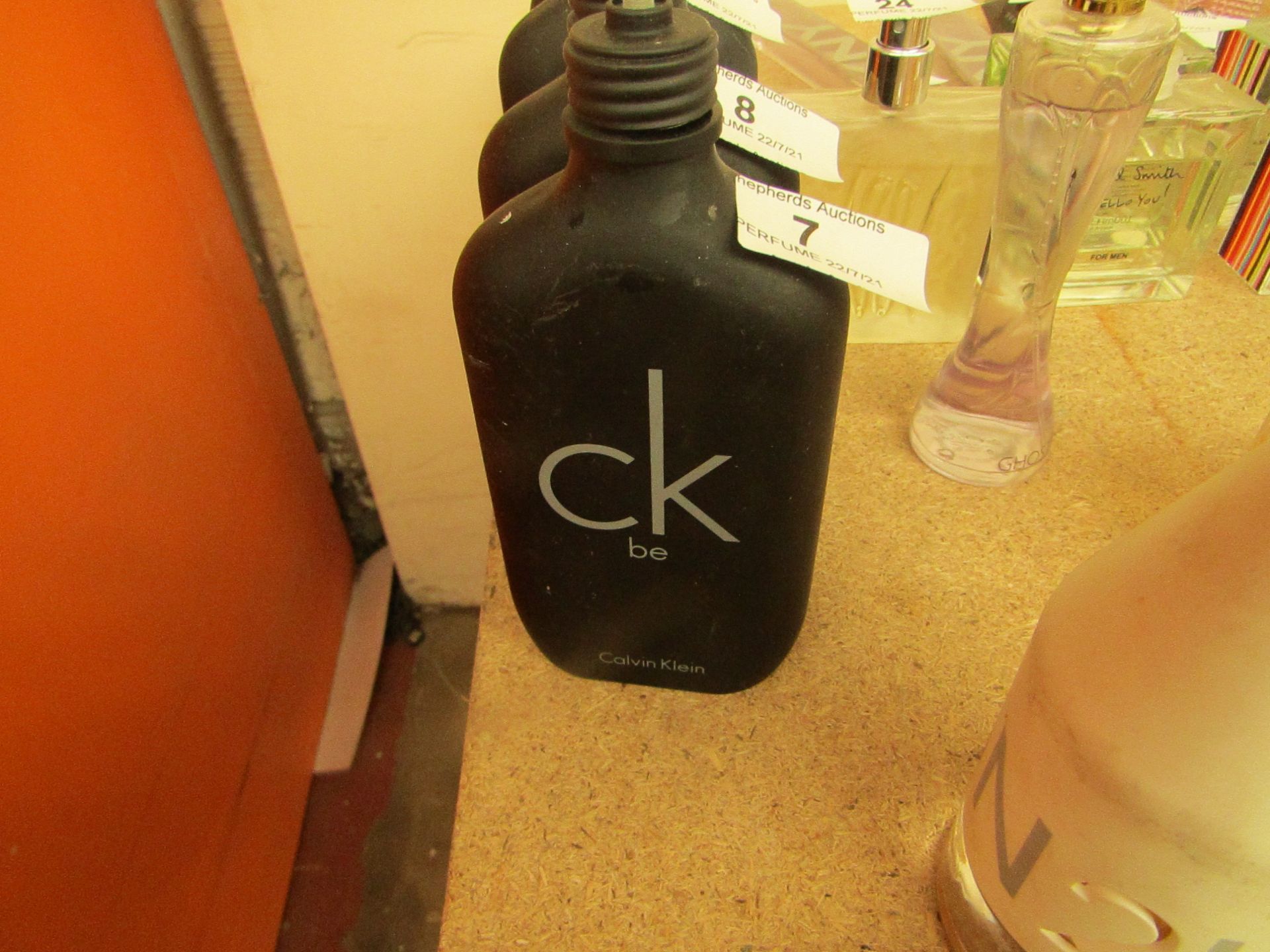 Calvin Klein Be 200nml. Missing the spray Cap.60% Full. RRP £42