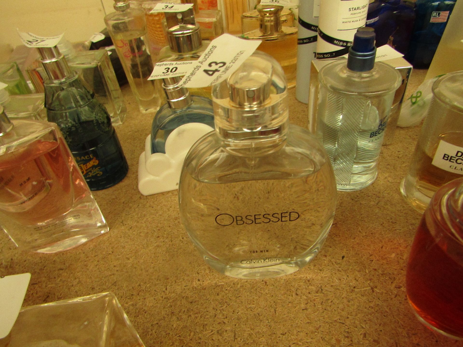 Calvin Klein Obsessed.125ml. 85% Full. RRP £30