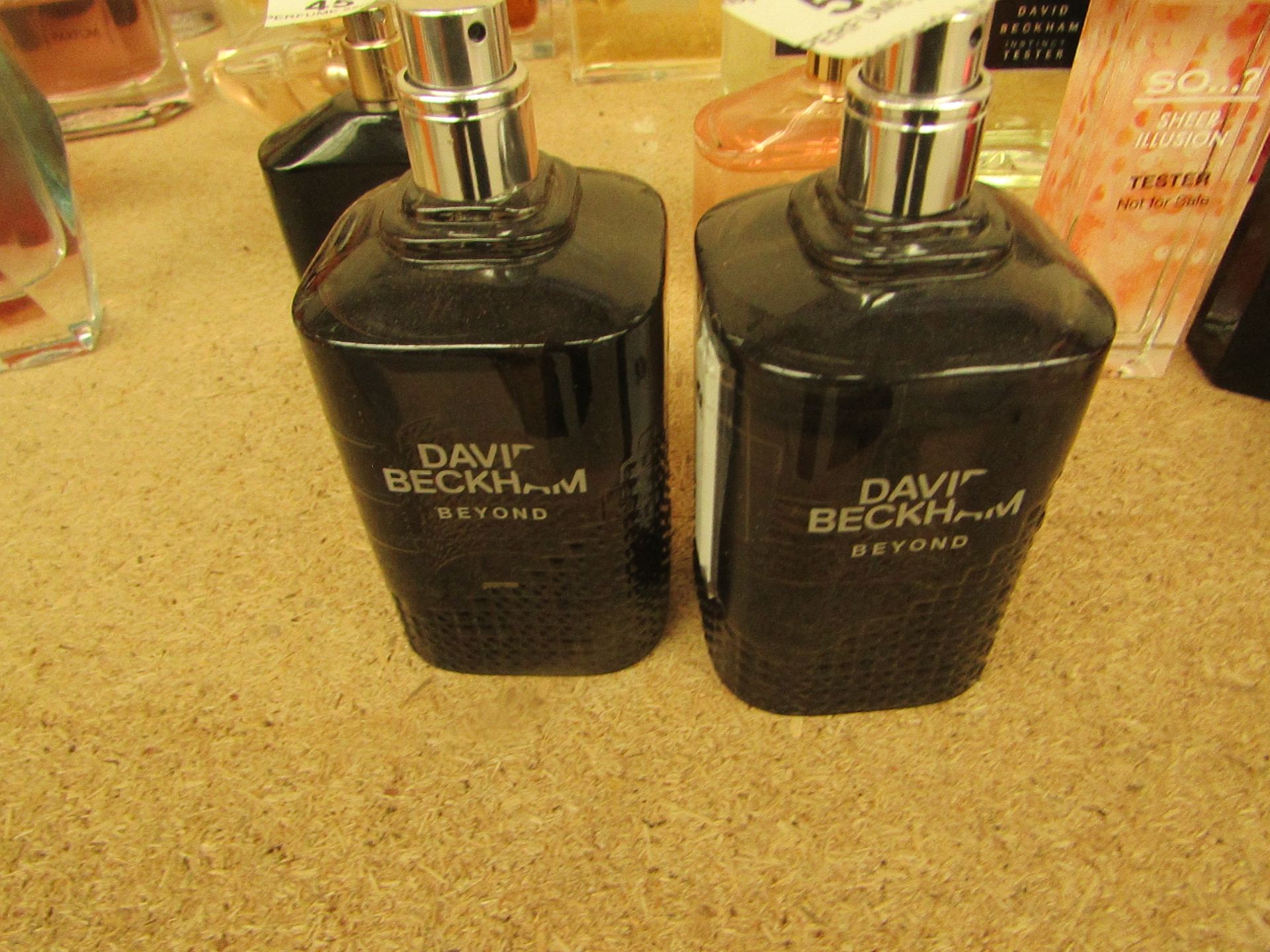 2 x David Beckham Beyond 90ml. Both 80% Full.