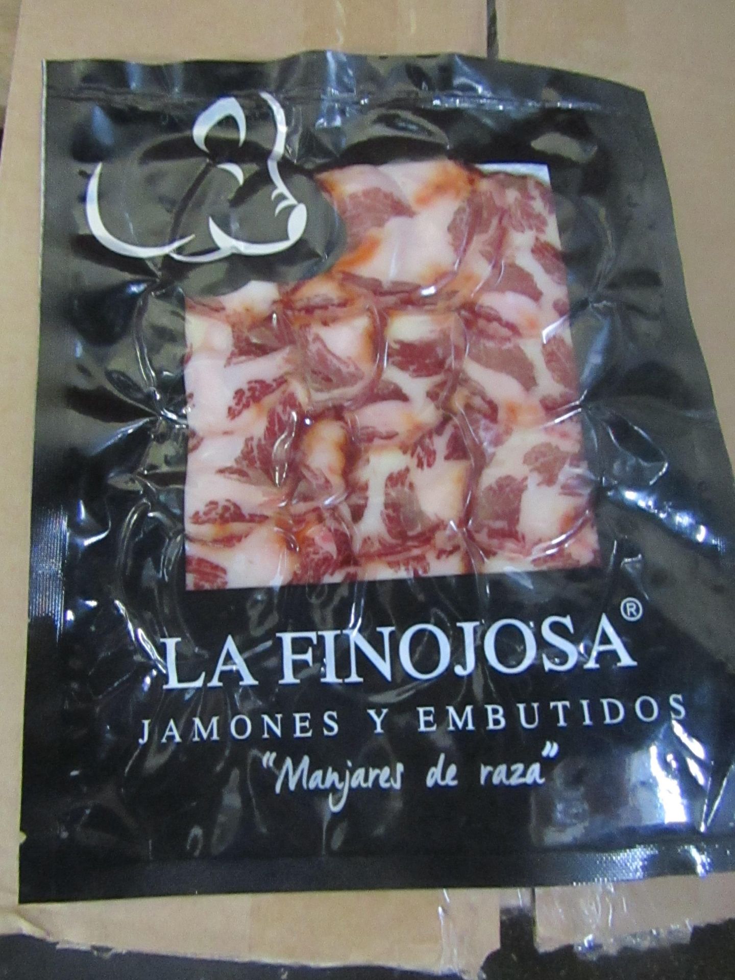 10 X 100G PACKETS LA FINOJOSA lOMITO BELLOTA 100%  IBERICO BB 13.3.22 RRP £10 PER PACKET IBERICO