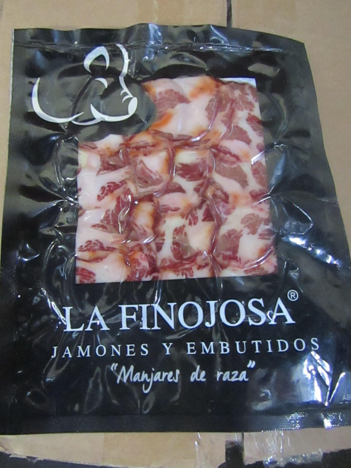 10 X 100G PACKETS LA FINOJOSA lOMITO BELLOTA 100%  IBERICO BB 13.3.22 RRP £10 PER PACKET IBERICO