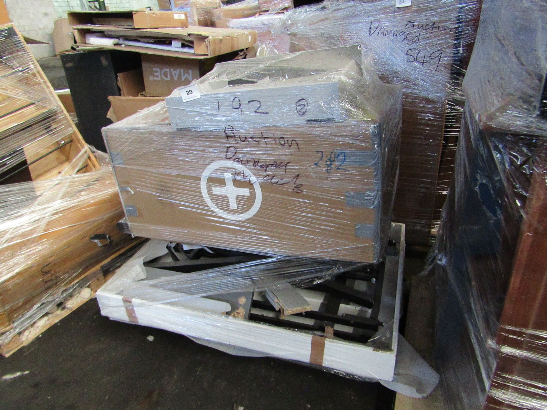 | 1X | PALLET OF FAULTY / MISSING PARTS / DAMAGED CUSTOMER RETURNS SWOON STOCK UNMANIFESTED | PALLET