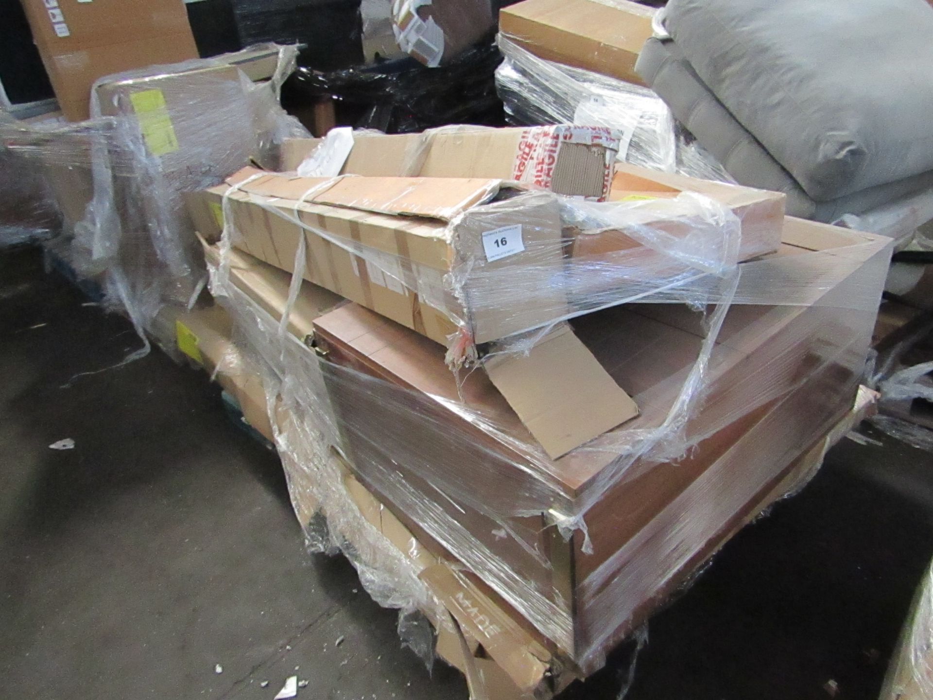 | 1X | PALLET OF FAULTY / MISSING PARTS / DAMAGED CUSTOMER RETURNS MADE.COM STOCK UNMANIFESTED |