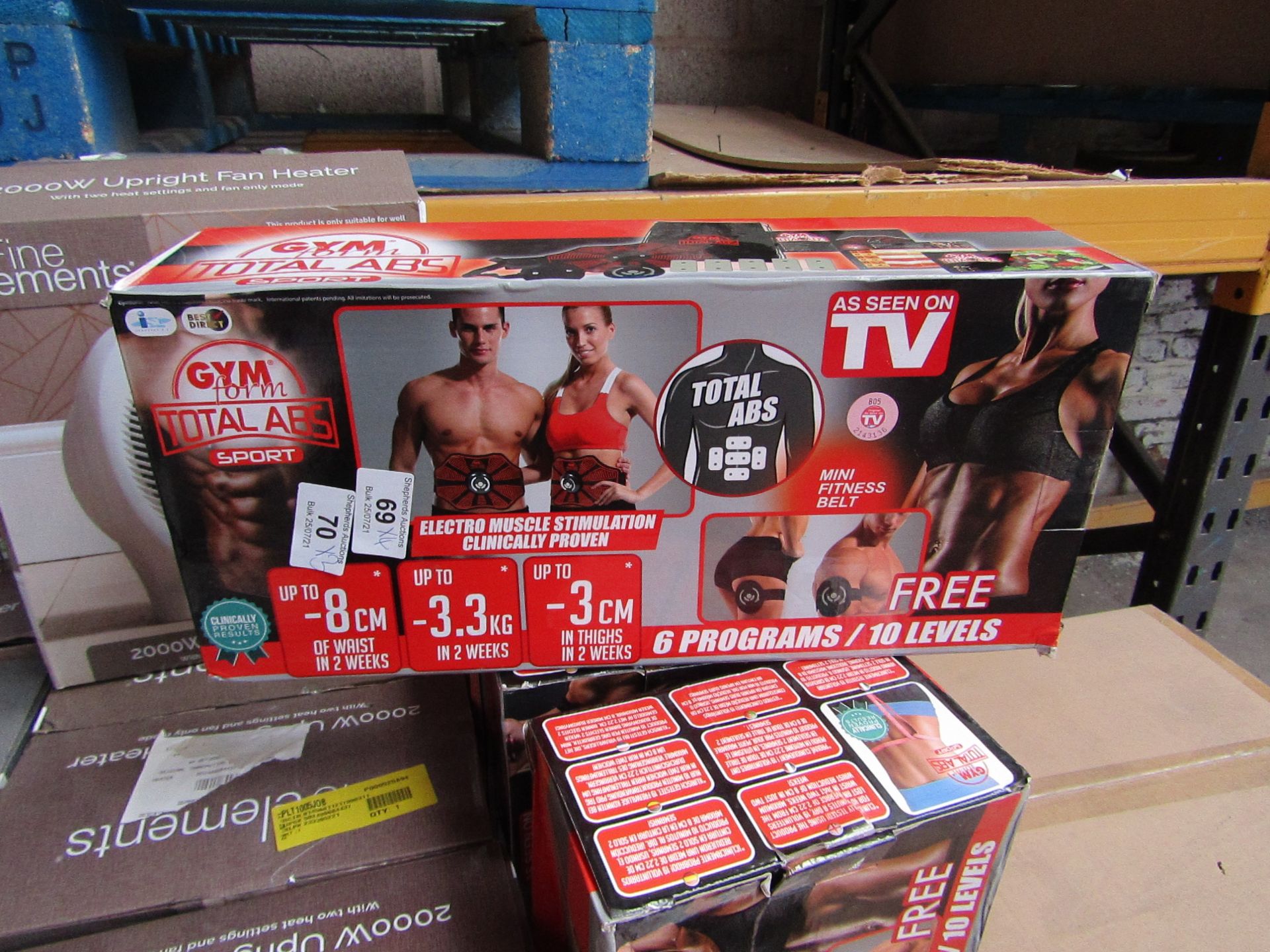 | 4X | GYM FORM TOTAL ABS SPORT | UNCHECKED AND BOXED | NO ONLINE RESALE | SKU - | TOTAL œ49.99 |