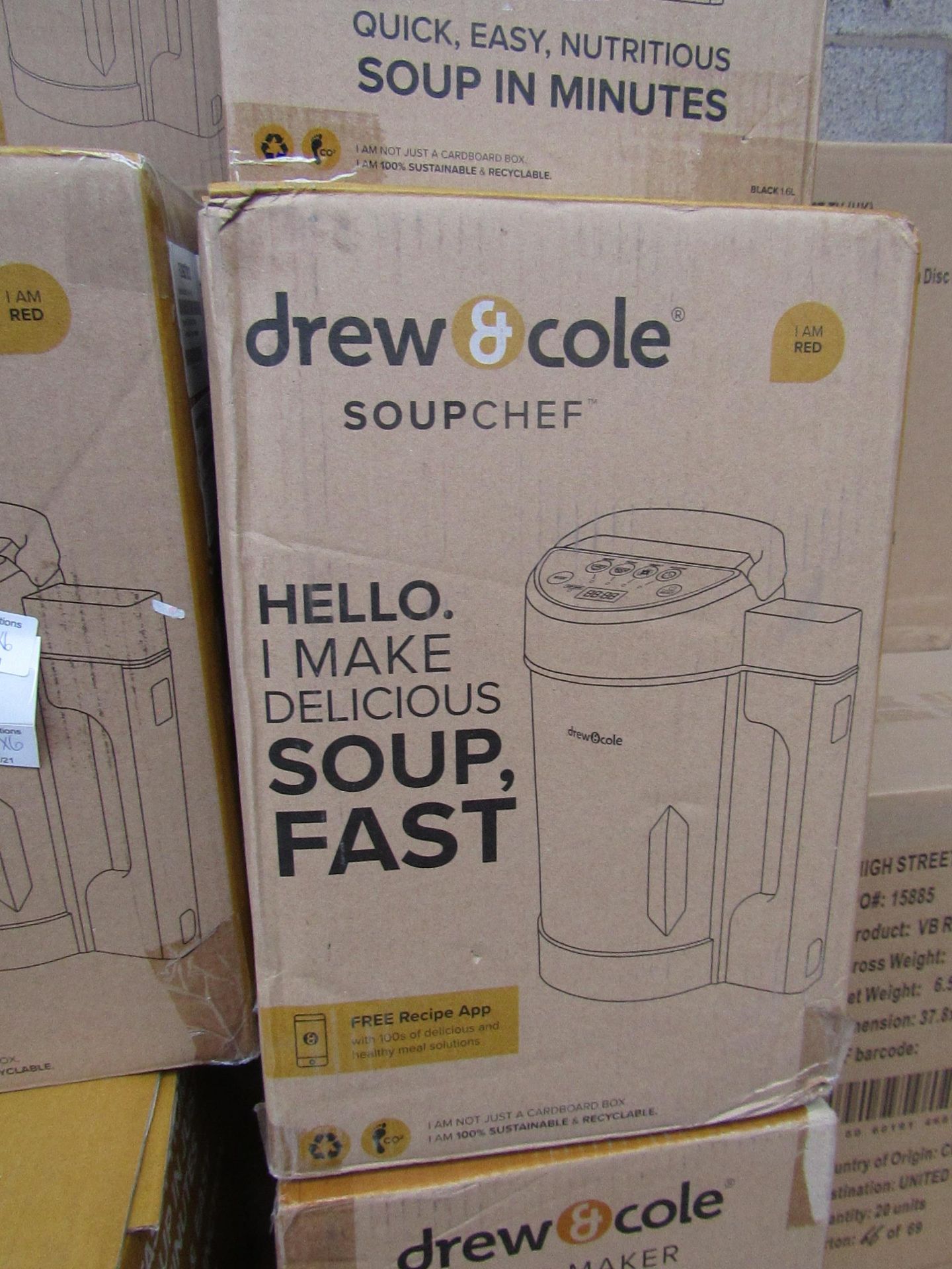 | 6X | DREW AND COLE SOUP CHEF | UNCHECKED & BOXED | NO ONLINE RESALE | SKU C5060541516809 | RRP £