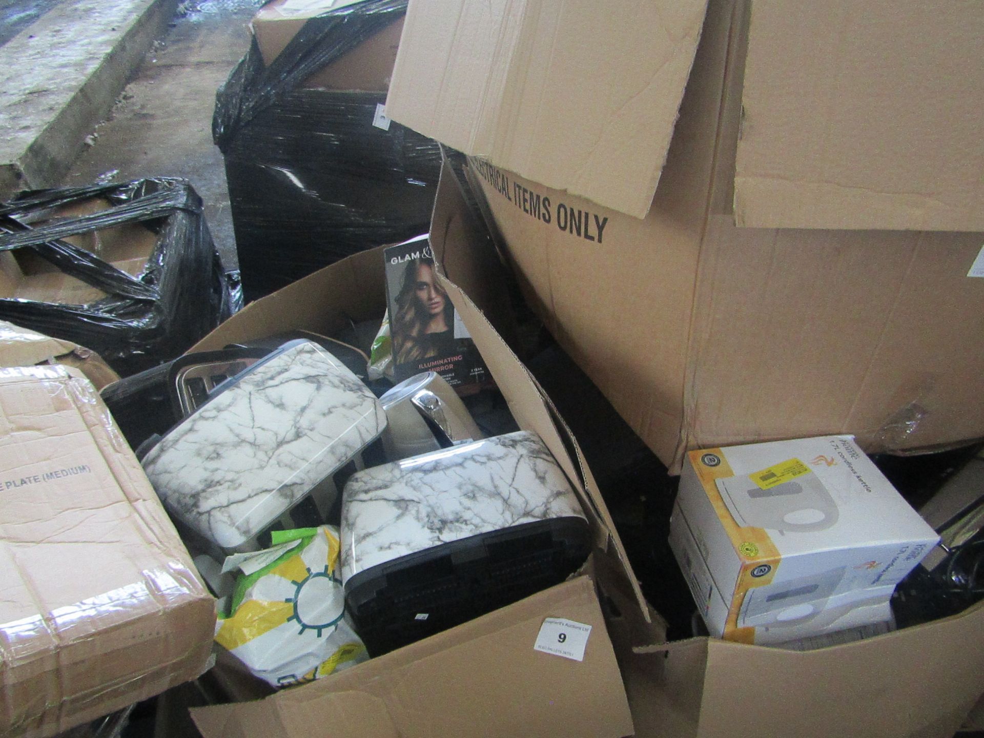 | 1X | PALLET OF FAULTY / MISSING PARTS / DAMAGED RAW CUSTOMER RETURNS ELECTRICAL AND NON STOCK