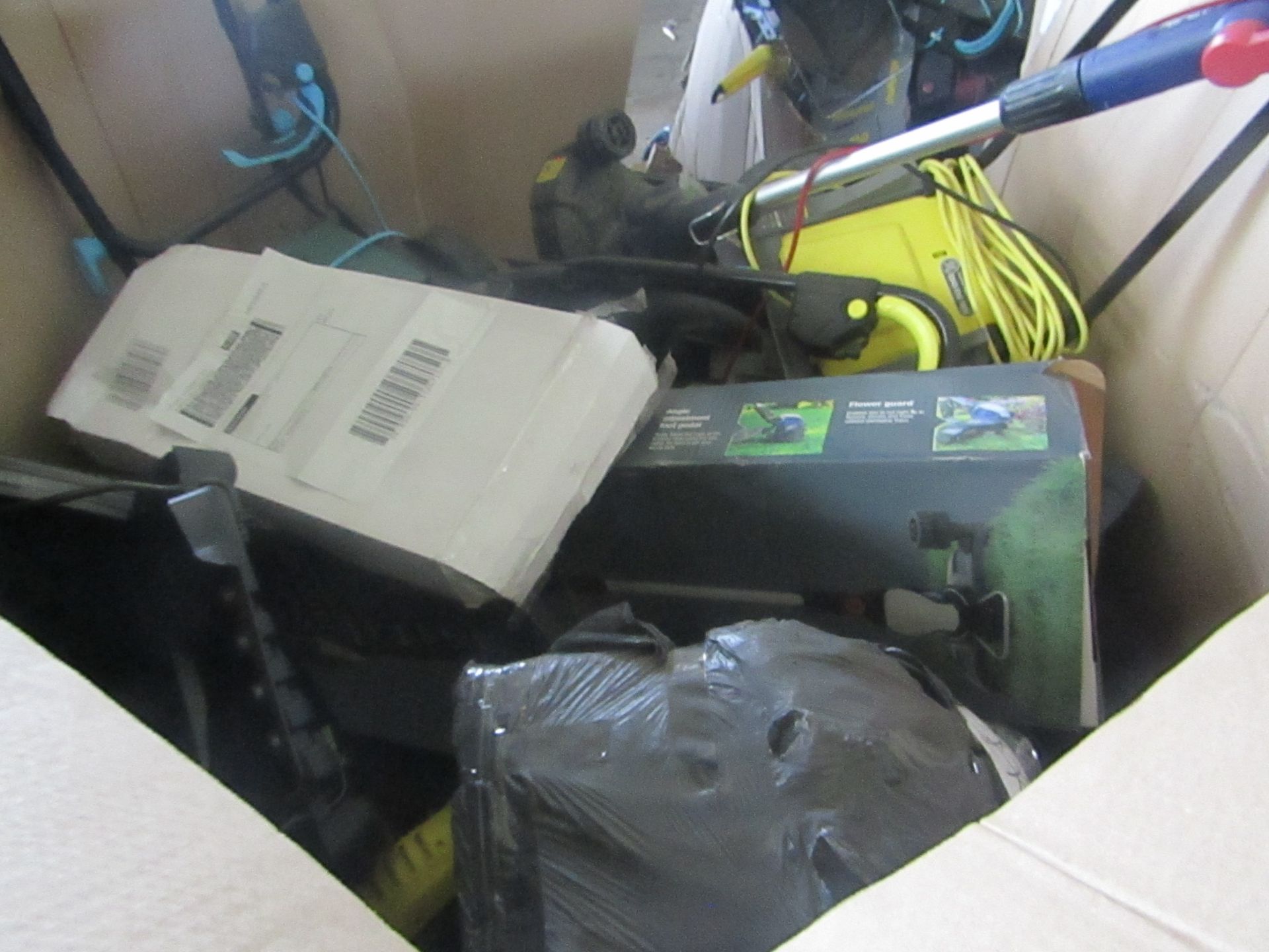 | 1X | PALLET OF FAULTY / MISSING PARTS / DAMAGED RAW CUSTOMER RETURNS ELECTRIC GARDEN POWER