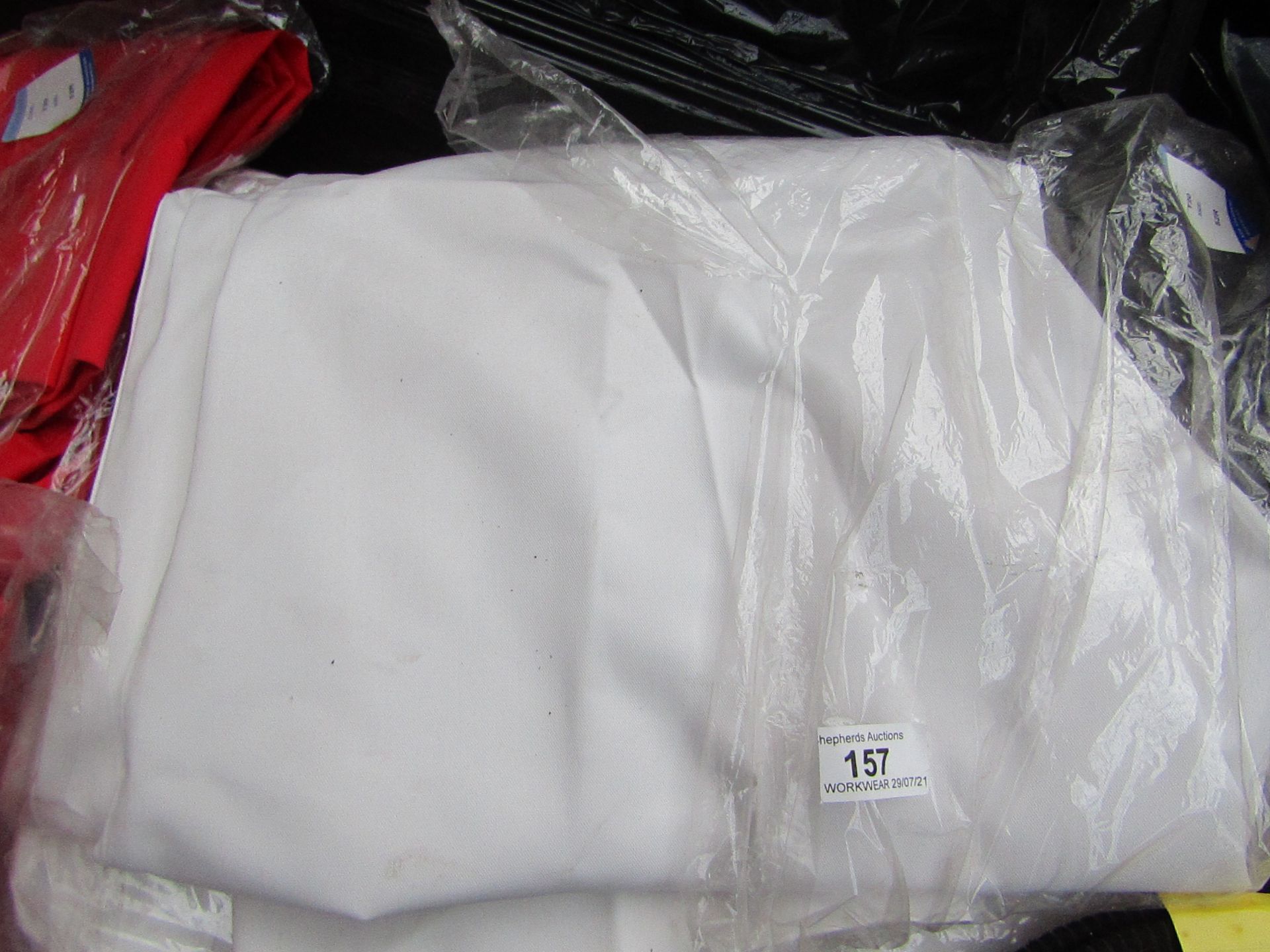 3x BenchMark - Work Trousers - White - Size 52R - New & Packaged.