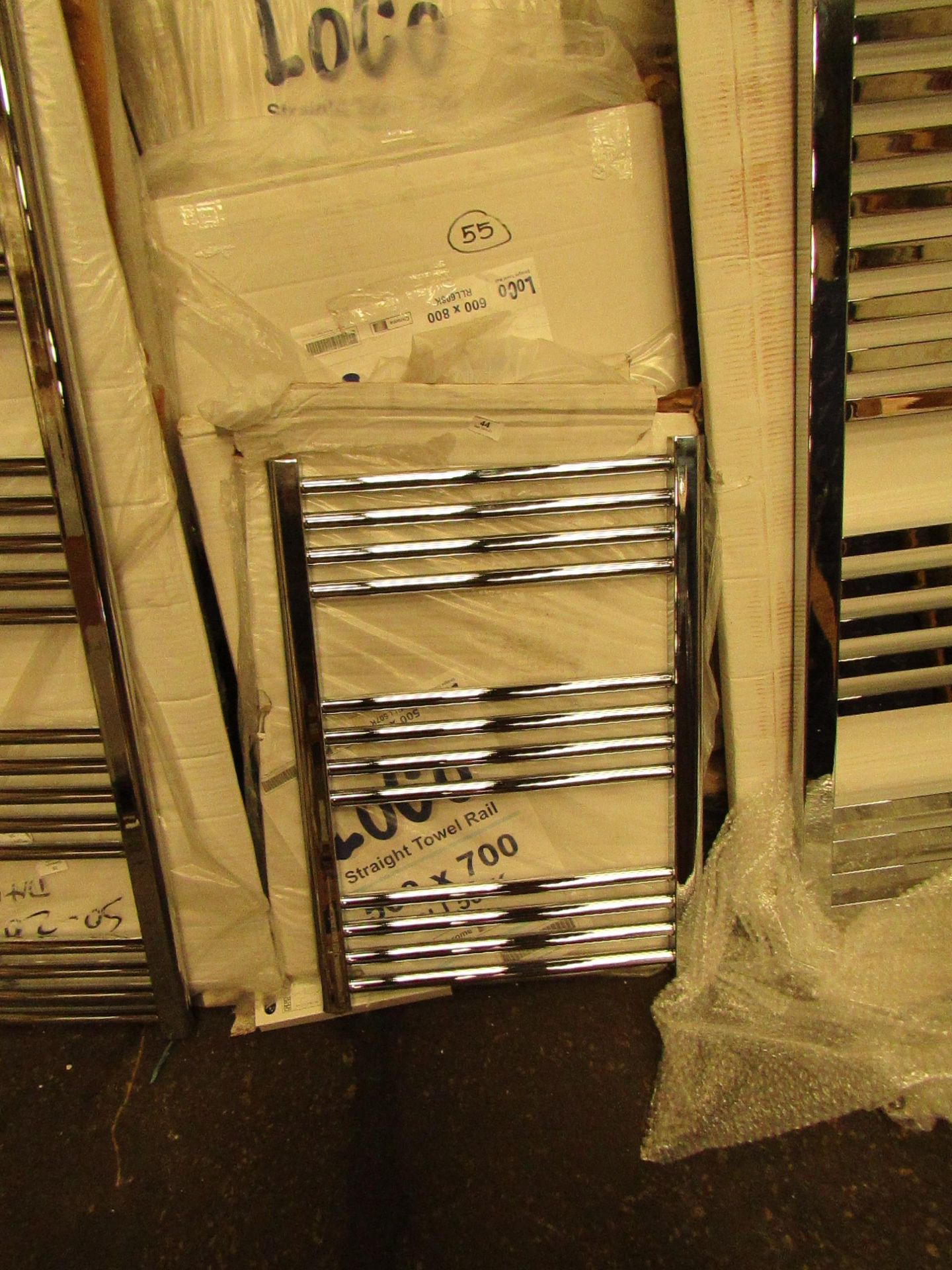 Loco 500x700mm towel radiator, Please note, this radiator is ex-display and may contain minor