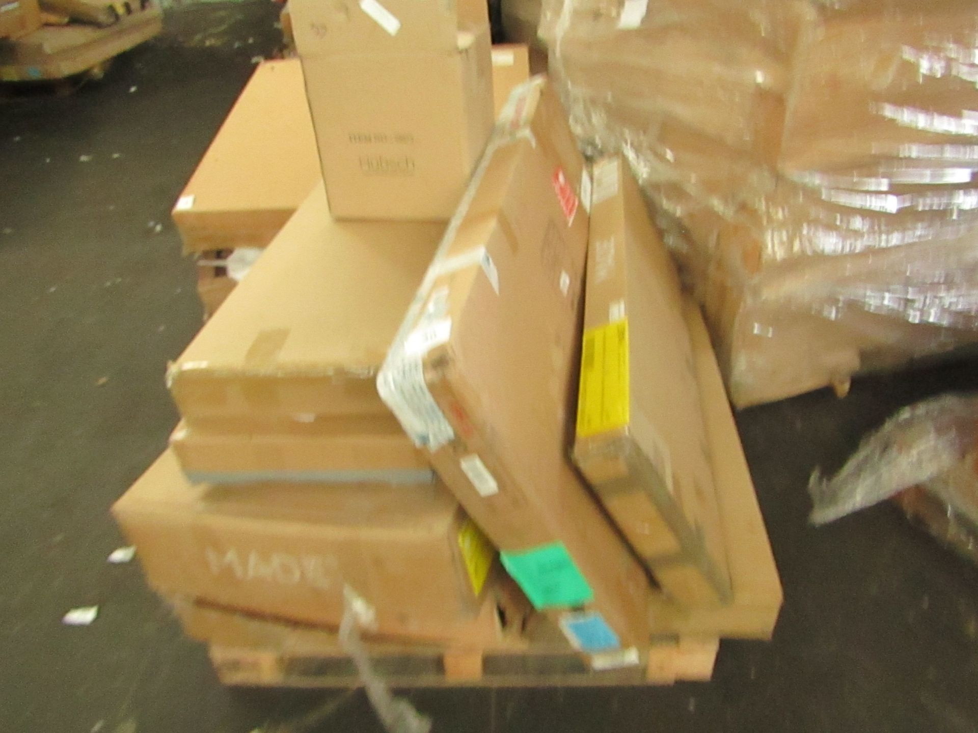 | 1X | PALLET OF FAULTY / MISSING PARTS / DAMAGED CUSTOMER RETURNS MADE.COM STOCK UNMANIFESTED |