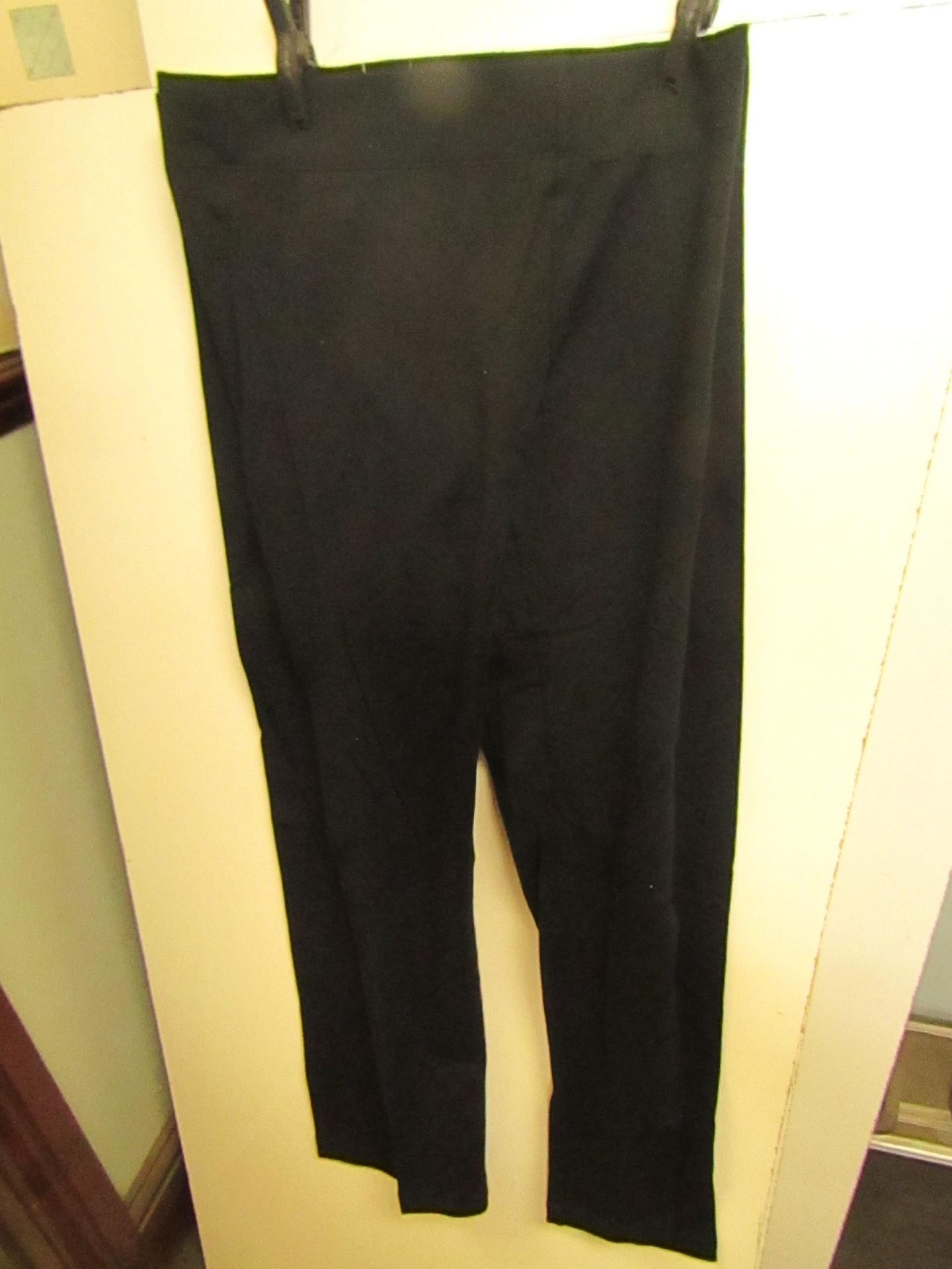 2 x Rachel Roy Cotton Comfort Leggings Black Size S New No Packaging