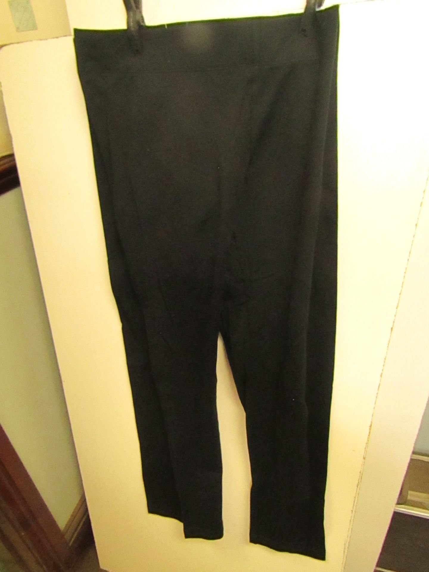 2 x Rachel Roy Cotton Comfort Leggings Black Size S New No Packaging