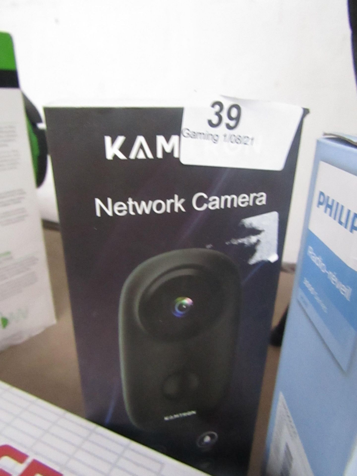 Kamtron Rechargable Network Security Camera - Untested & Boxed - RRP £75