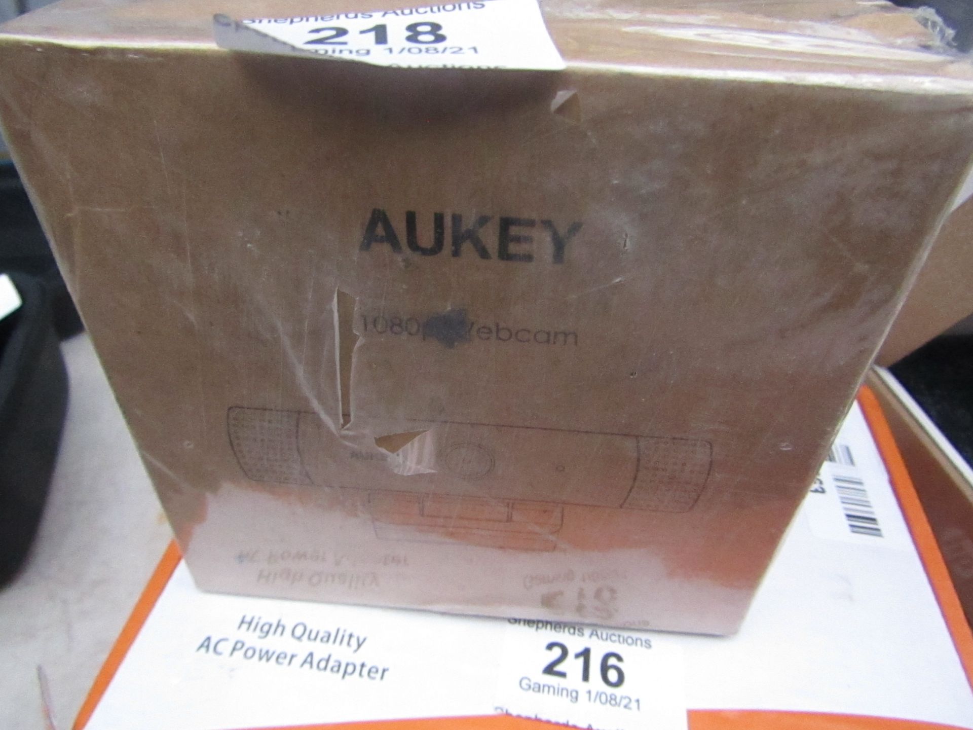 Aukey 1080p Webcam - Untested & Boxed