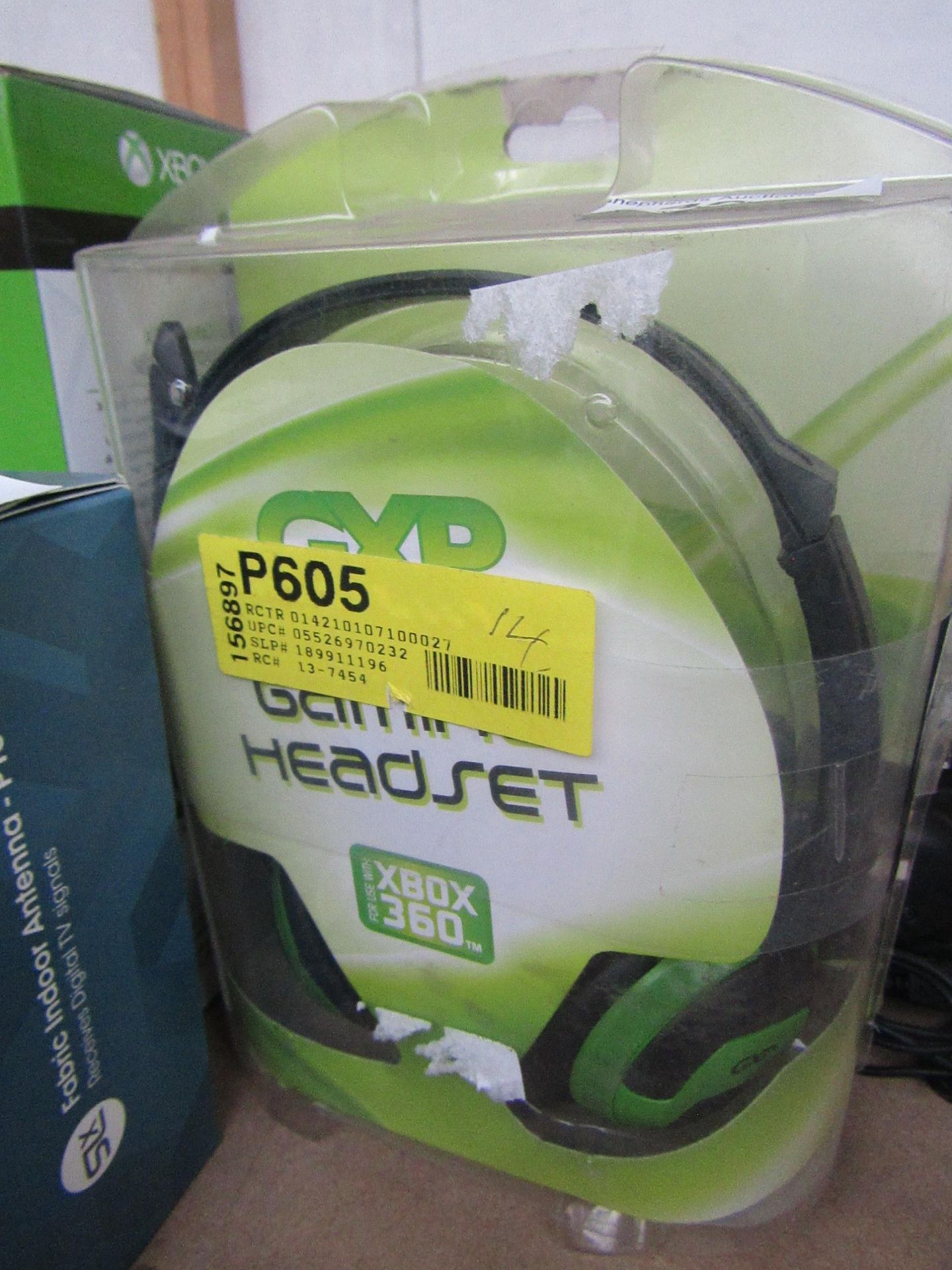 GXP Pro Gaming Headset - For Xbox 360 - Untested & Boxed -