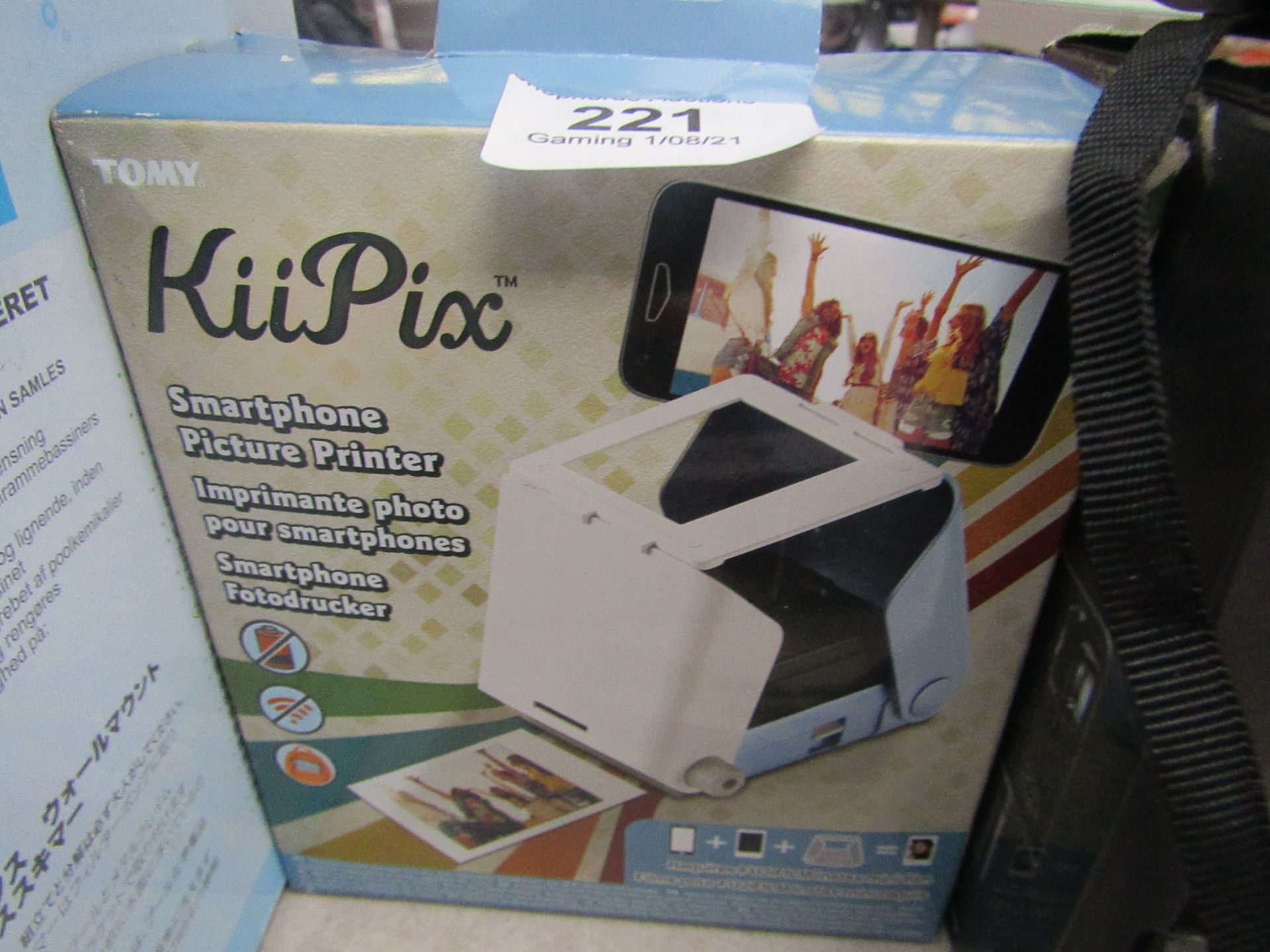 Tomy Kii Pix Smartphone Picture Printer - Untested & boxed - RRP £40