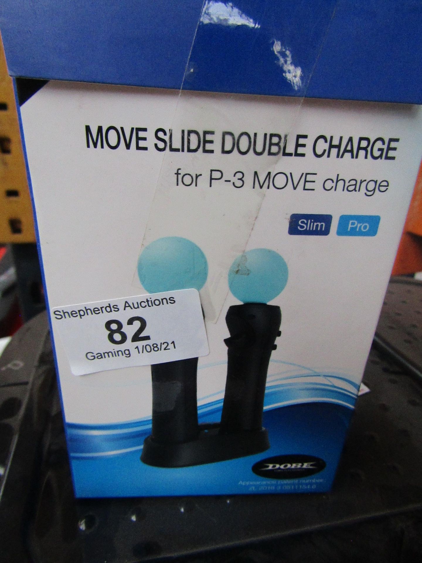 Dobe Move Slide Double Charge for P-3 Move - Untested & Boxed -