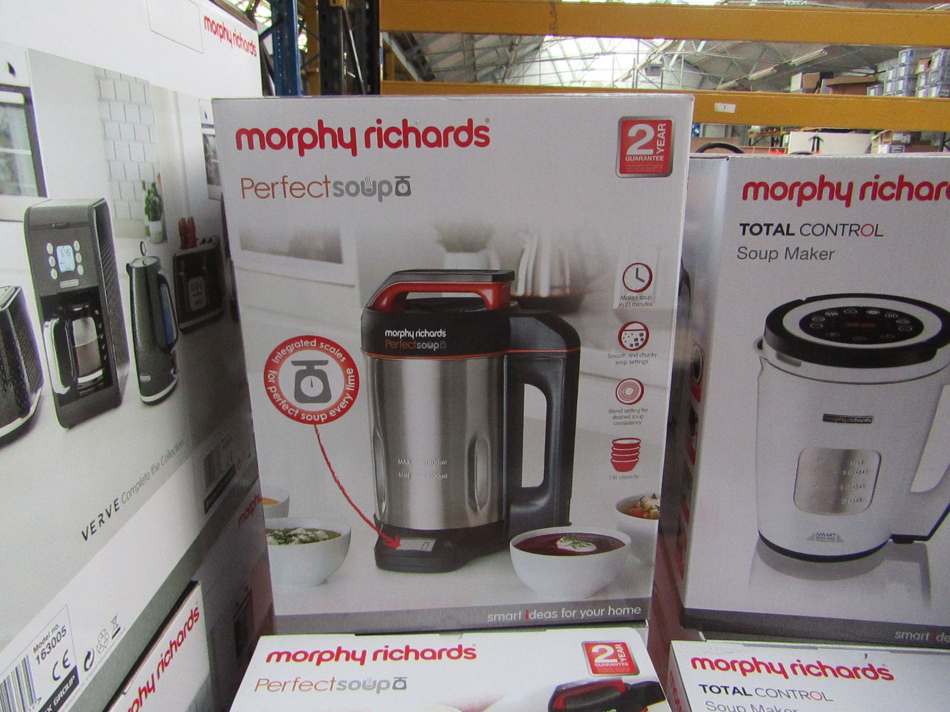 Morphy Richards Perfect Soup, brand new and boxed. RRP £69.99