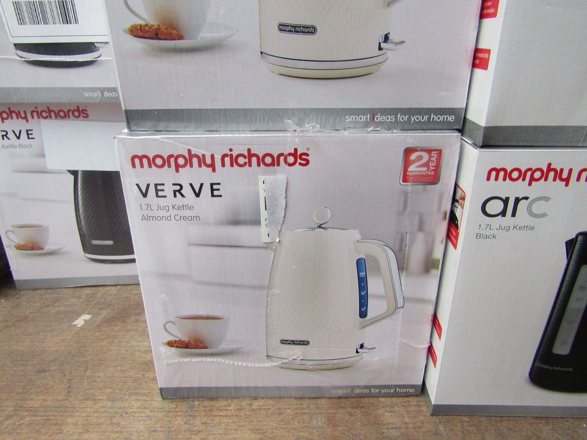 Morphy Richards Verve 1.7L jug cream kettle, brand new and boxed. RRP £42.99