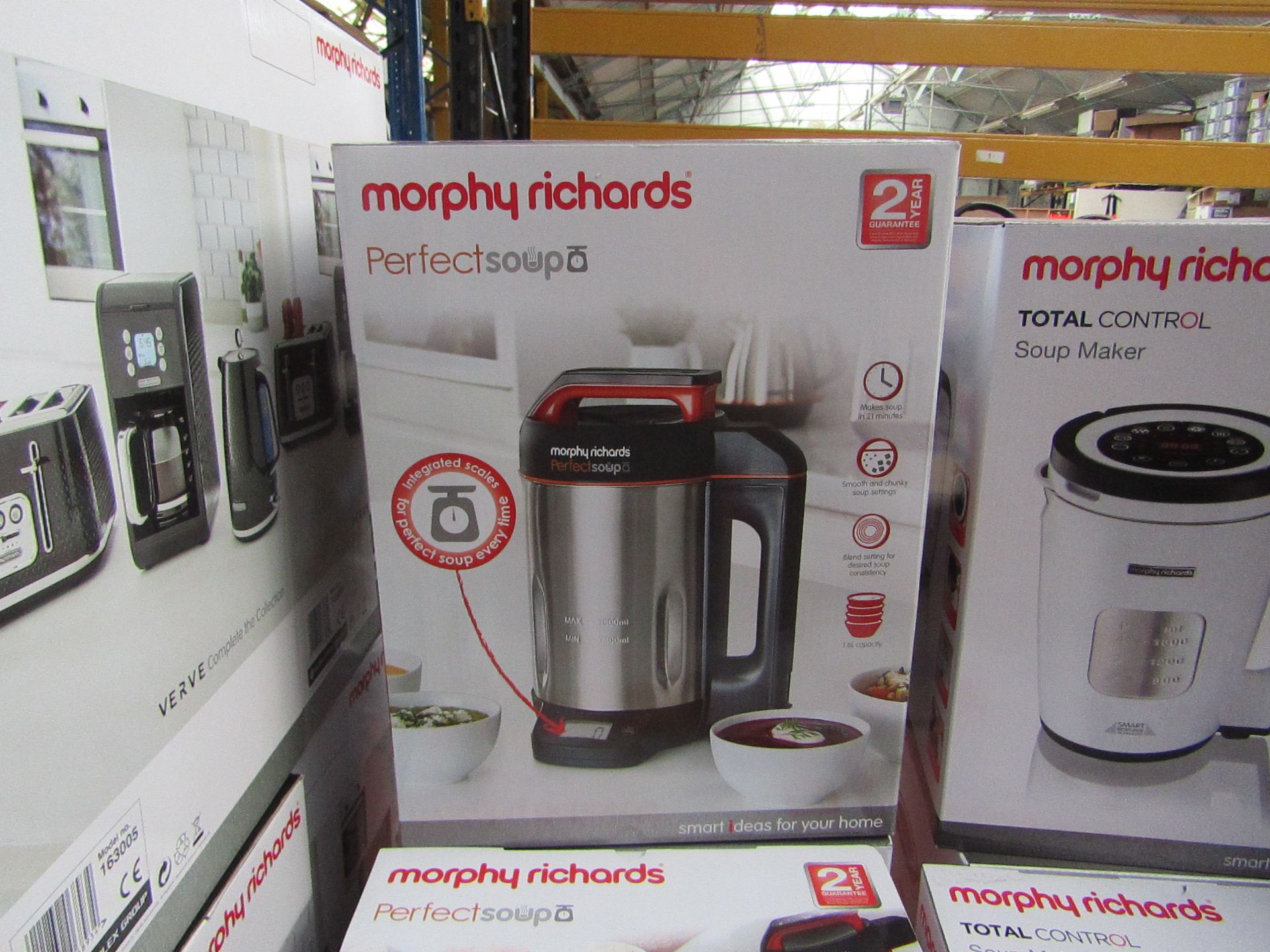 Morphy Richards Perfect Soup, brand new and boxed. RRP £69.99