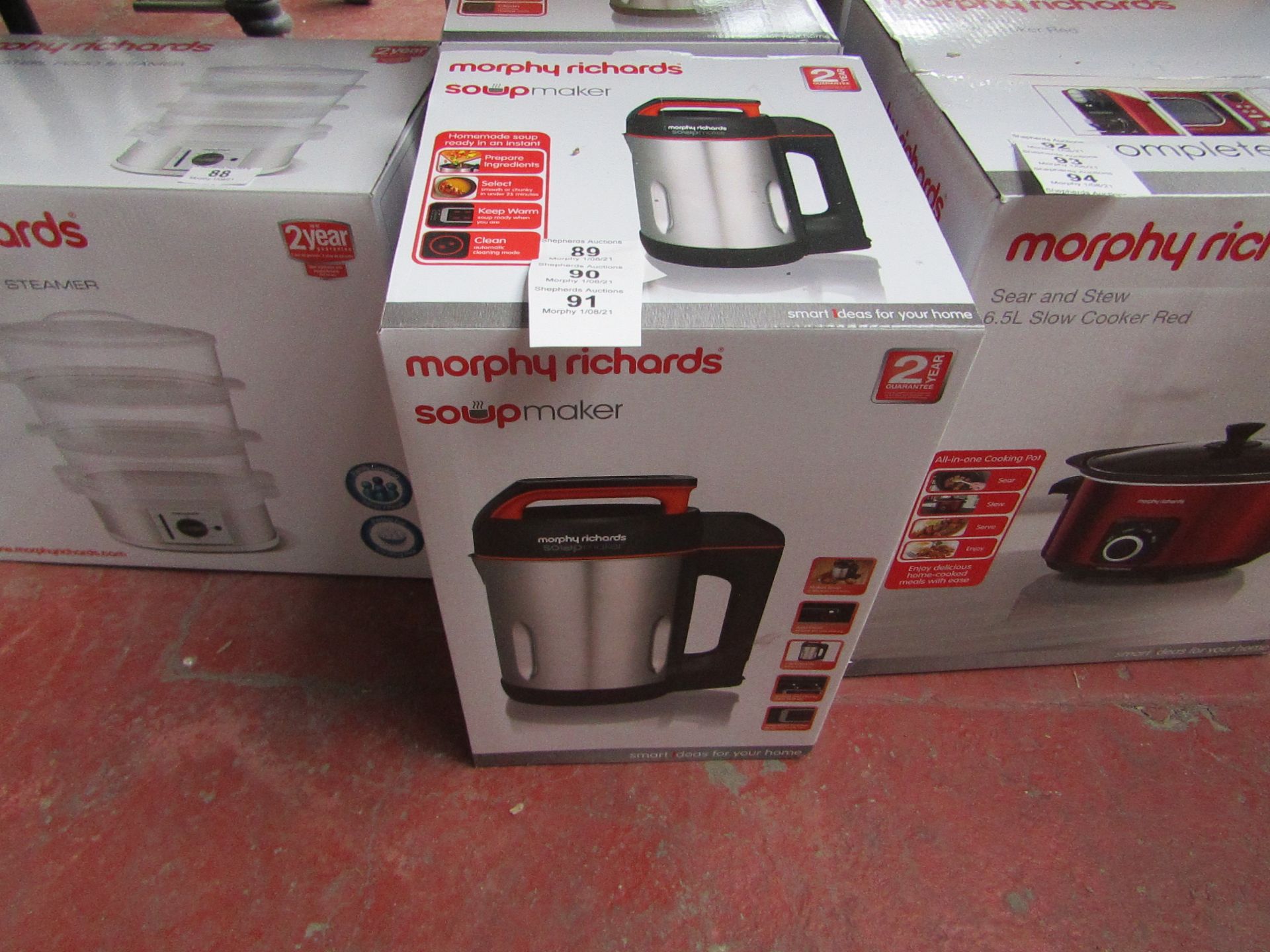 Morphy Richards Soup Maker, brand new and boxed. RRP £59.99