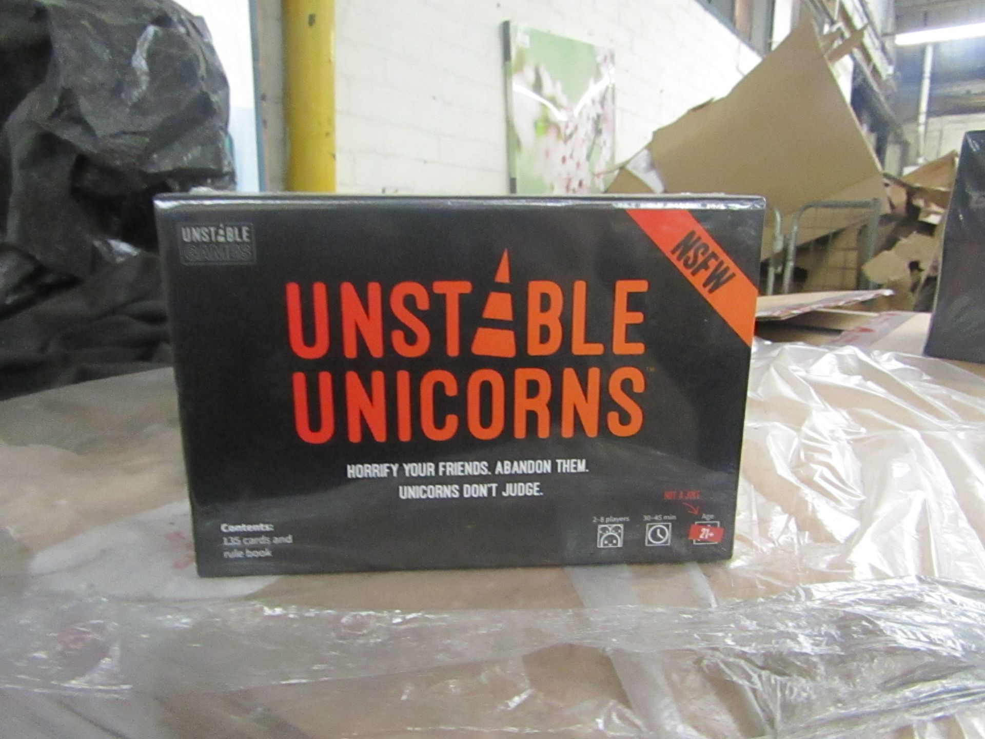 2x Unstopable Unicorn's - Card Game - New & Packaged.