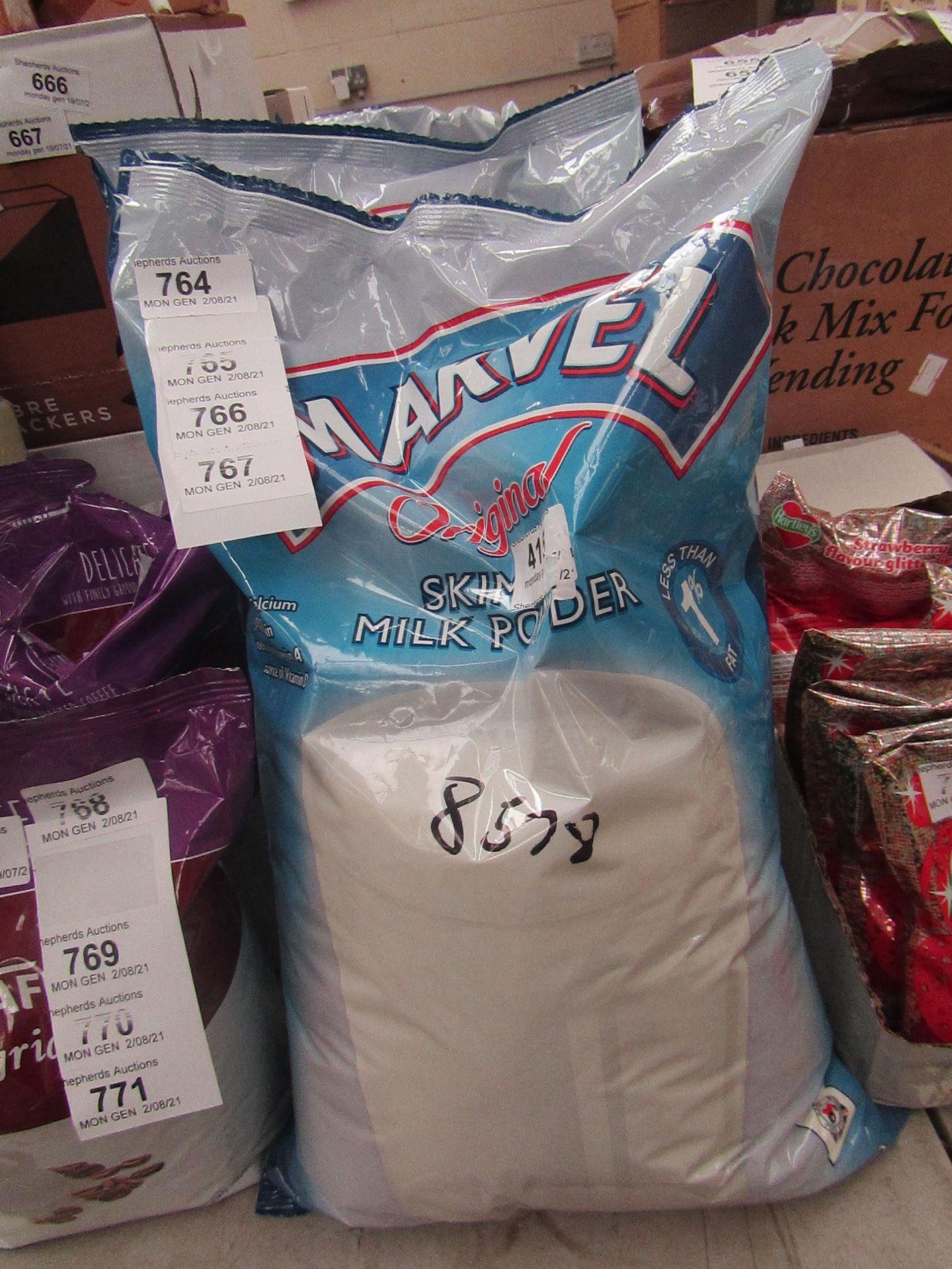Marvel - Skimmed Milk Powder ( 2KG Bag ) BBD July 2021 - Unused & Packaged.