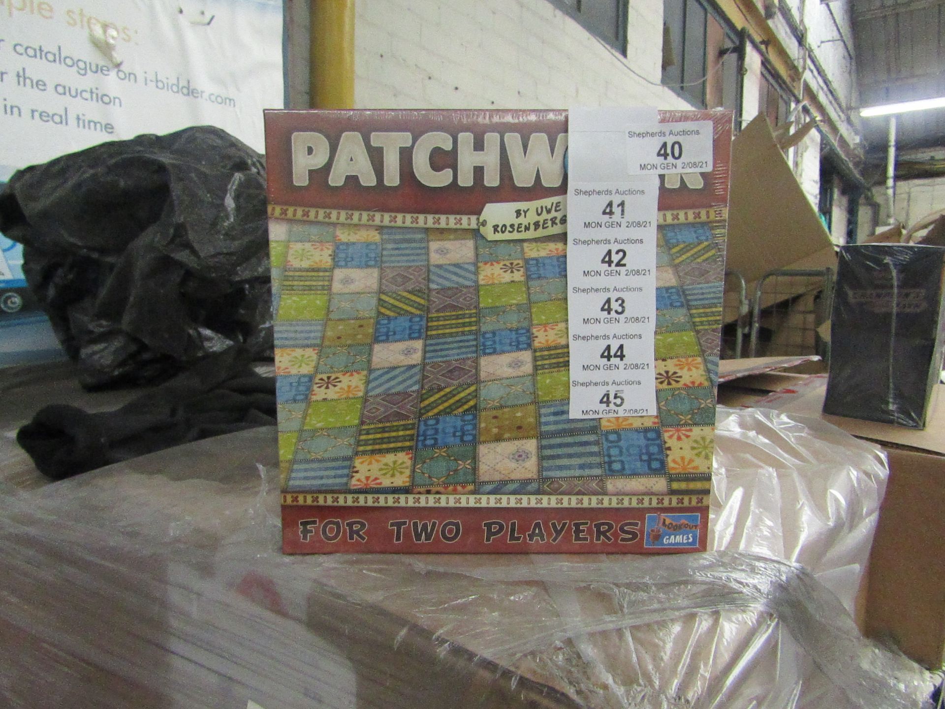 Lookout Games - Patchwork Board Game - New & Packaged.