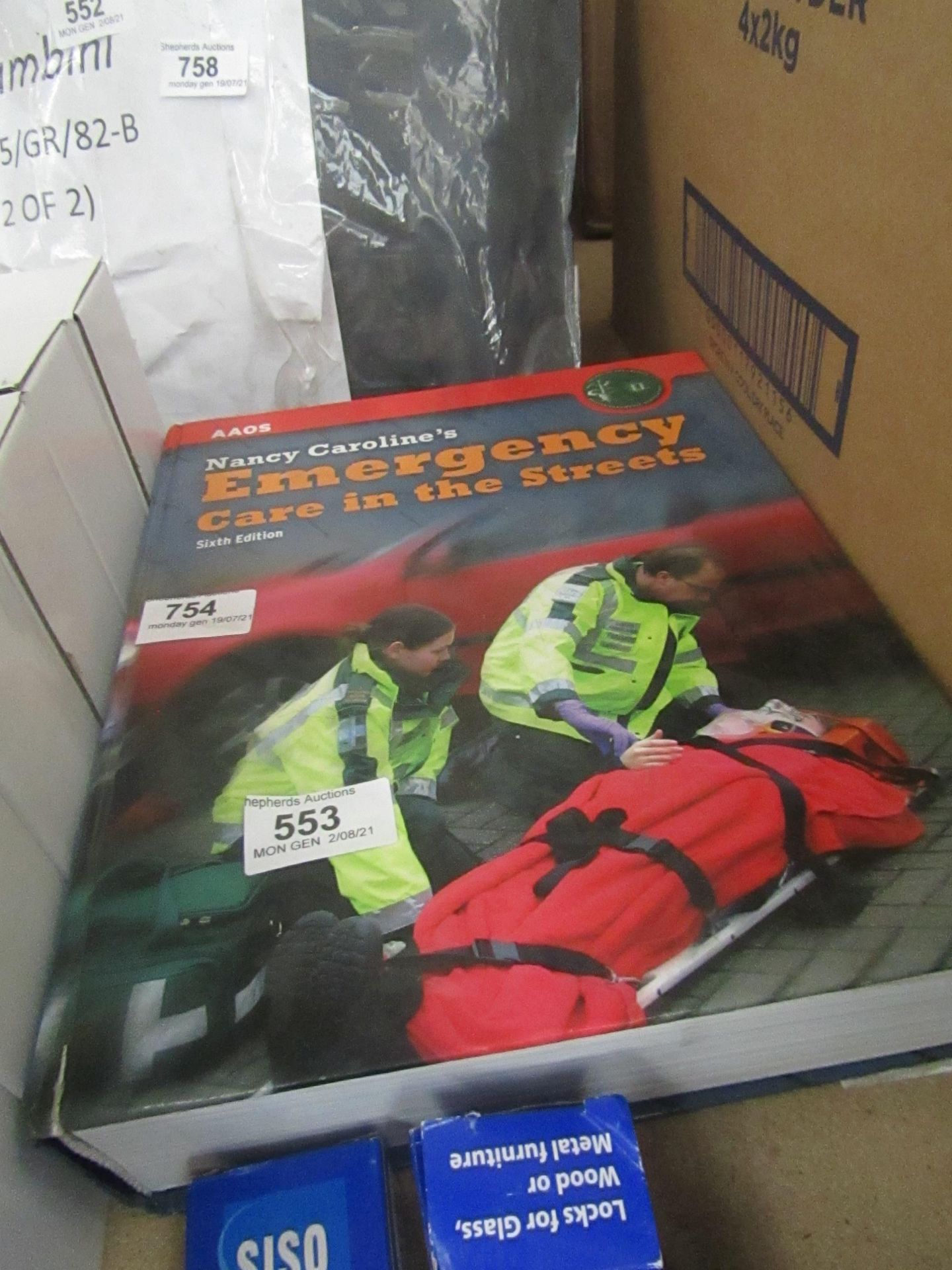 Nancy Caroline's - Emergency Care In The Street Sixth Edition - Used Condition, No Packaging.