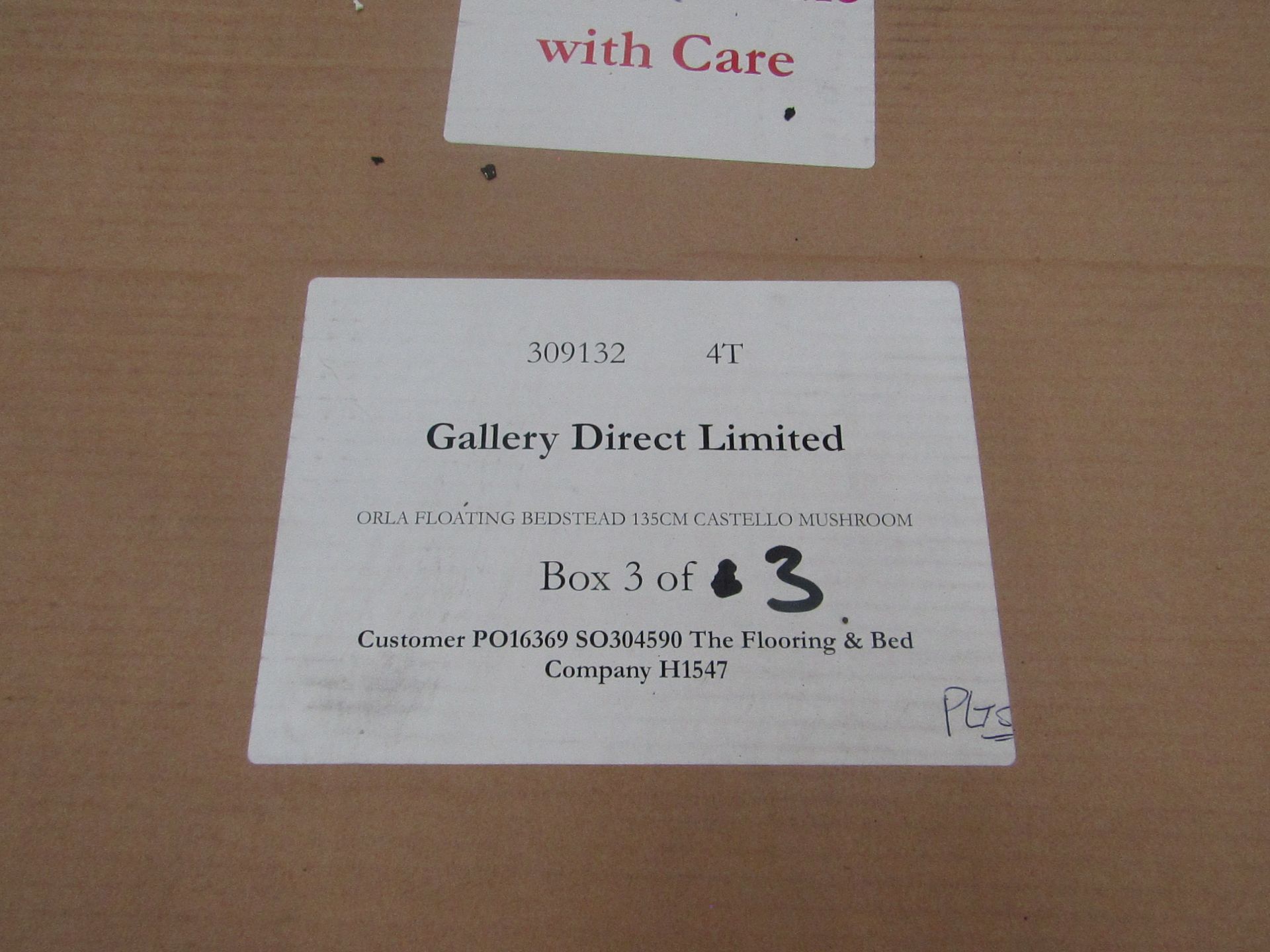 | 4x | SALVAGE GALLERY DIRECT VARIOUS BED PLATFORM'S | ALL MISSING PARTS | UNCHECKED & BOXED |