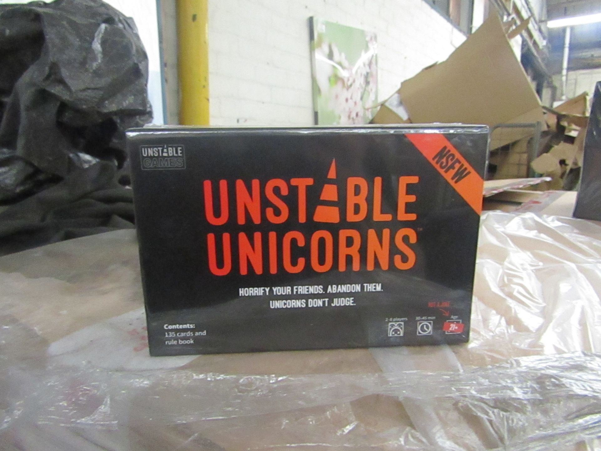 2x Unstopable Unicorn's - Card Game - New & Packaged.