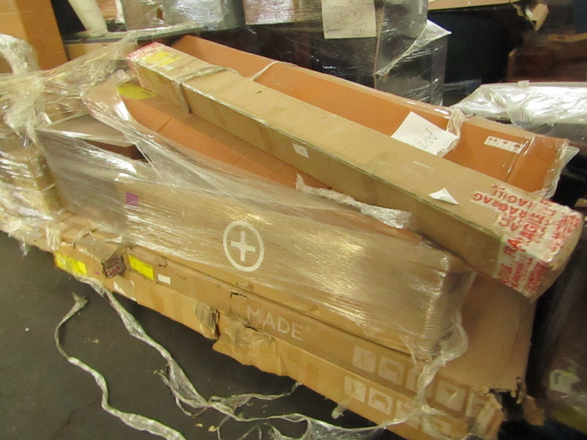 | 1X | PALLET OF FAULTY / MISSING PARTS / DAMAGED CUSTOMER RETURNS MADE.COM STOCK UNMANIFESTED |