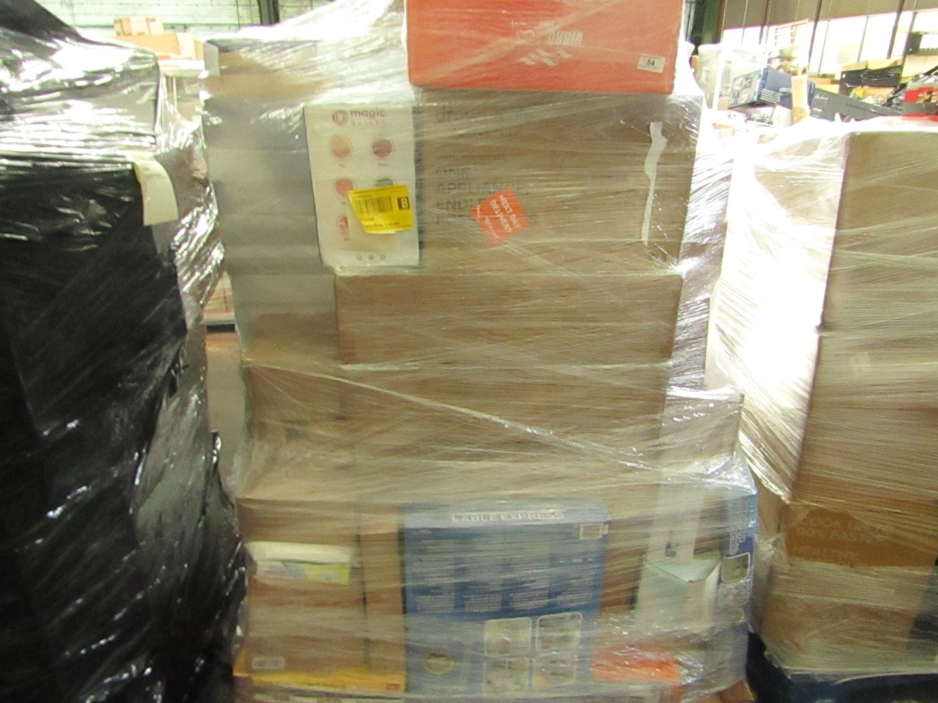 | 1X | PALLET OF RAW CUSTOMER ELECTRICAL RETURNS FROM A LARGE ONLINE RETAILER | UNCHECKED RETURNS |