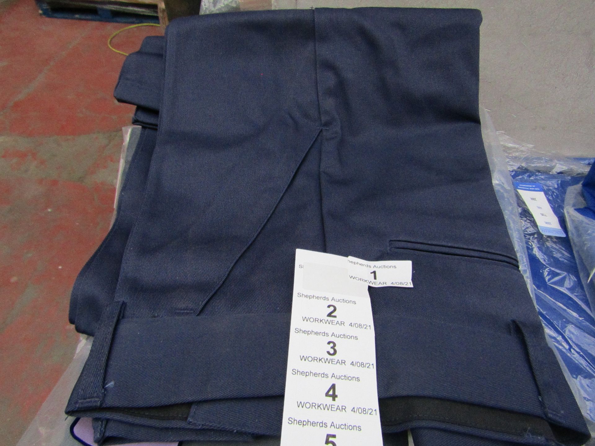 BenchMark - Work Trousers Sailor Blue - Size 30R - New & Packaged.