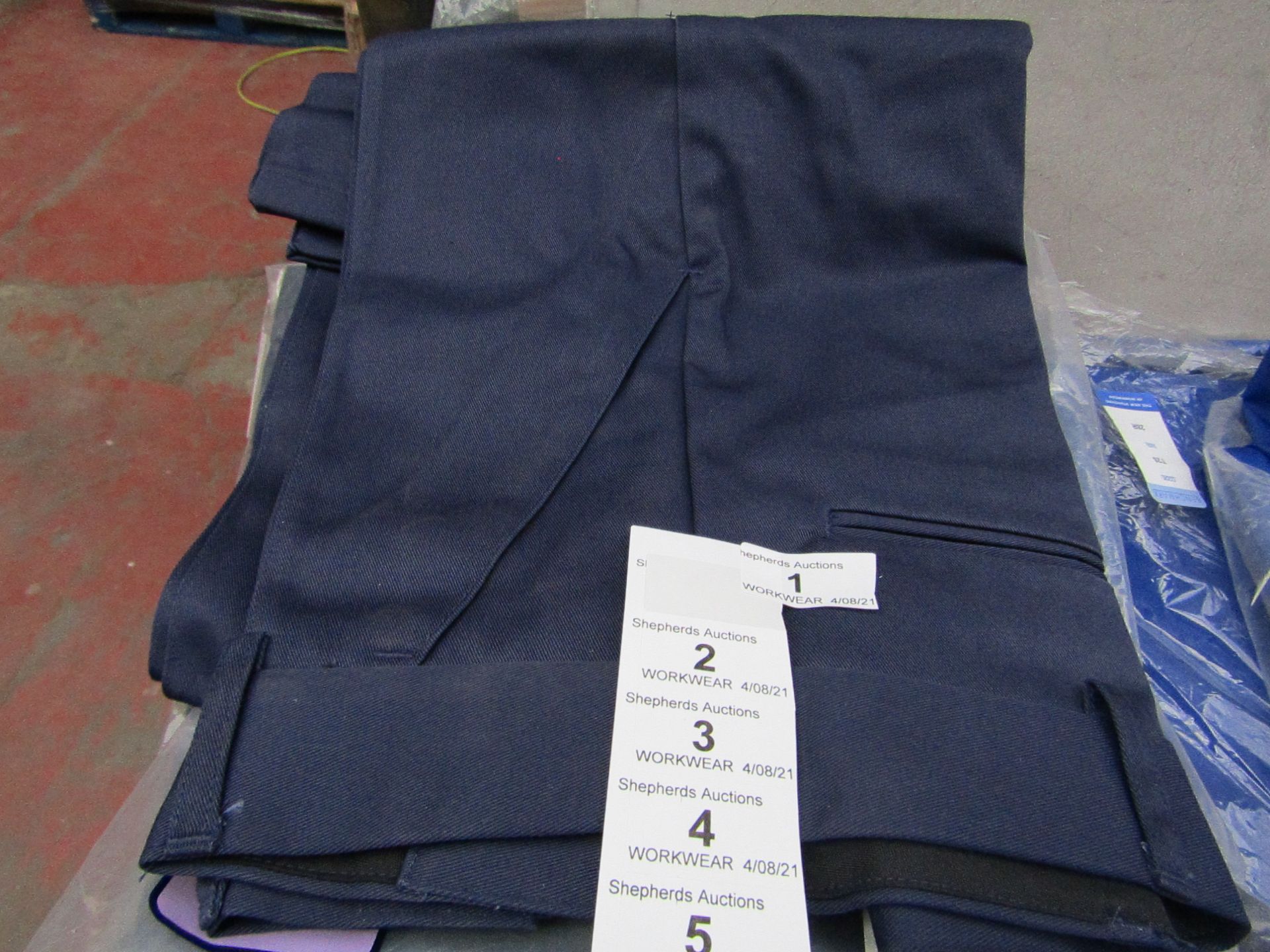 BenchMark - Work Trousers Sailor Blue - Size 30R - New & Packaged.