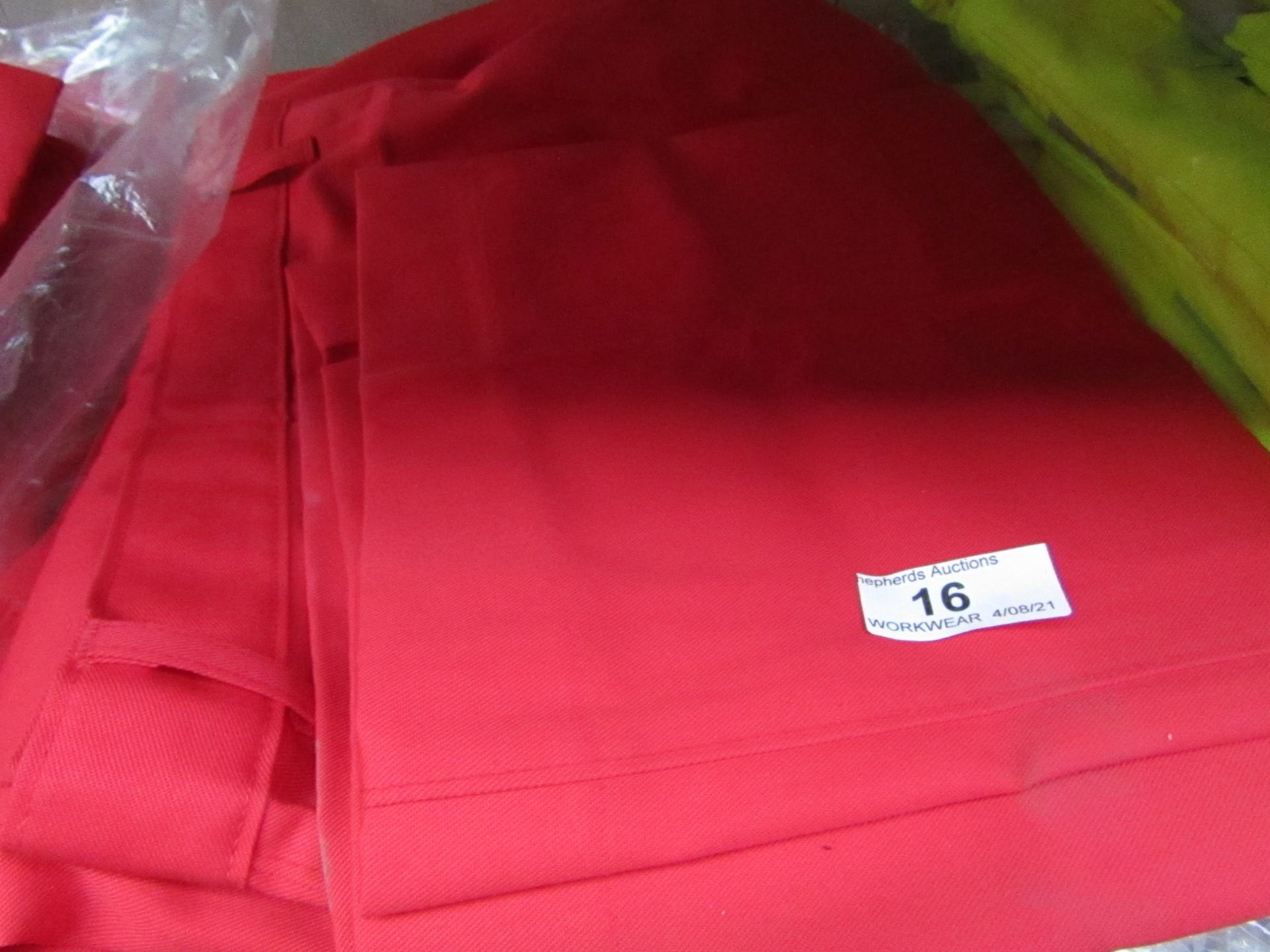 2x BenchMark - Work Trousers - Red - Size 52R - New & Packaged.