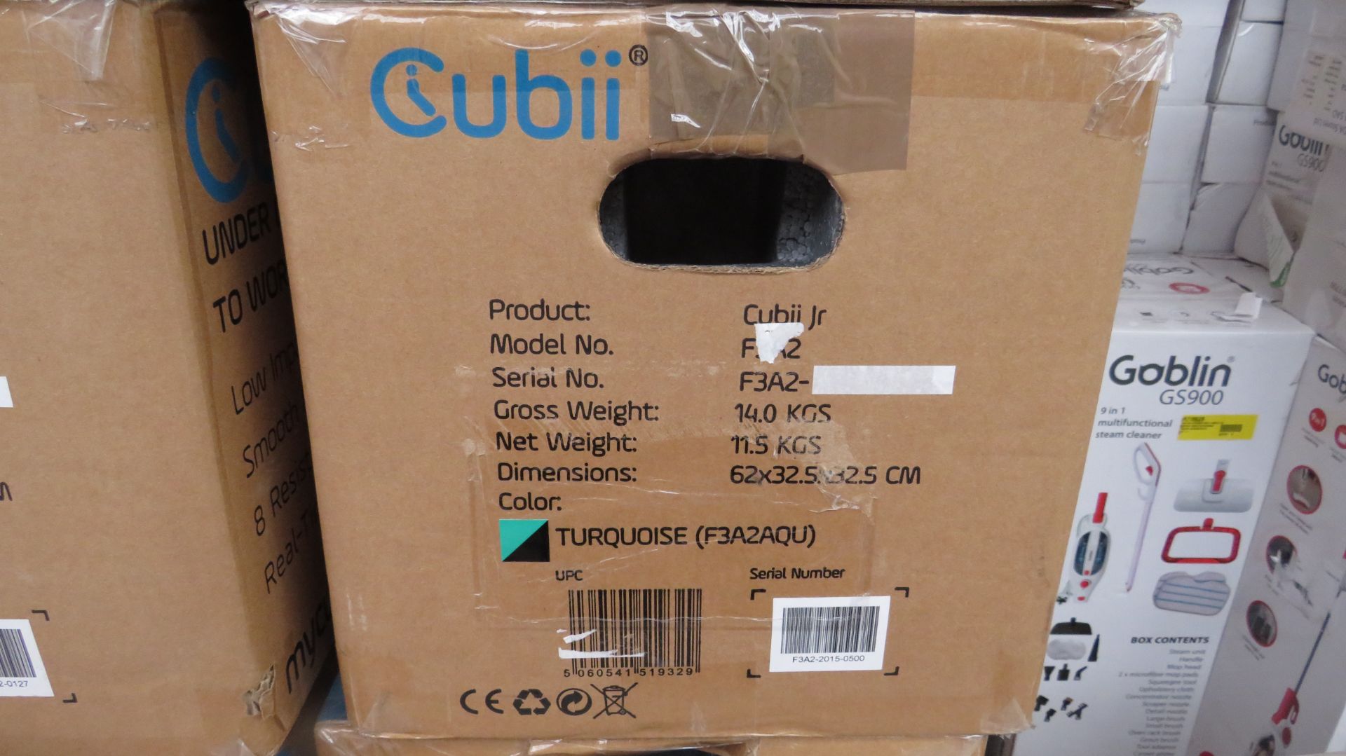 | 1X | CUBII UNDER DESK ELLIPTICAL WORKOUT | UNCHECKED & BOXED | NO ONLINE RE-SALE | RRP £179.99 |